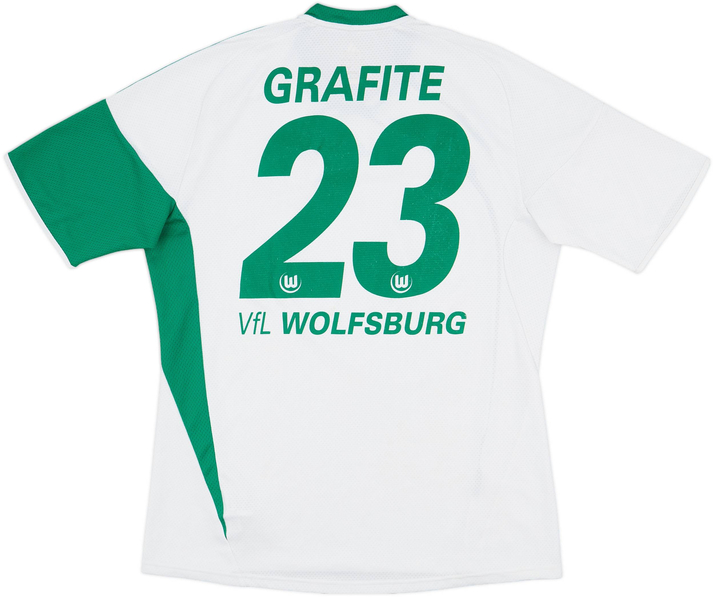 2009-10 Wolfsburg Home Shirt Grafite #23 - 4/10 - (L)