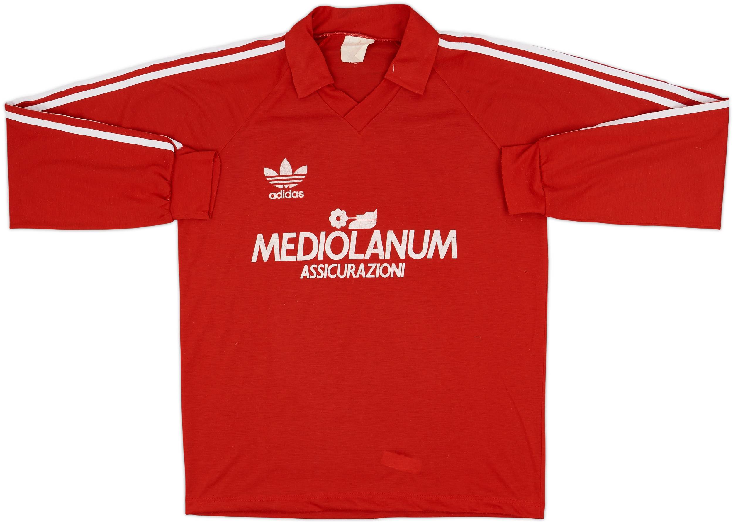 1990-92 AC Milan adidas Training L/S Shirt - 6/10 - (S)