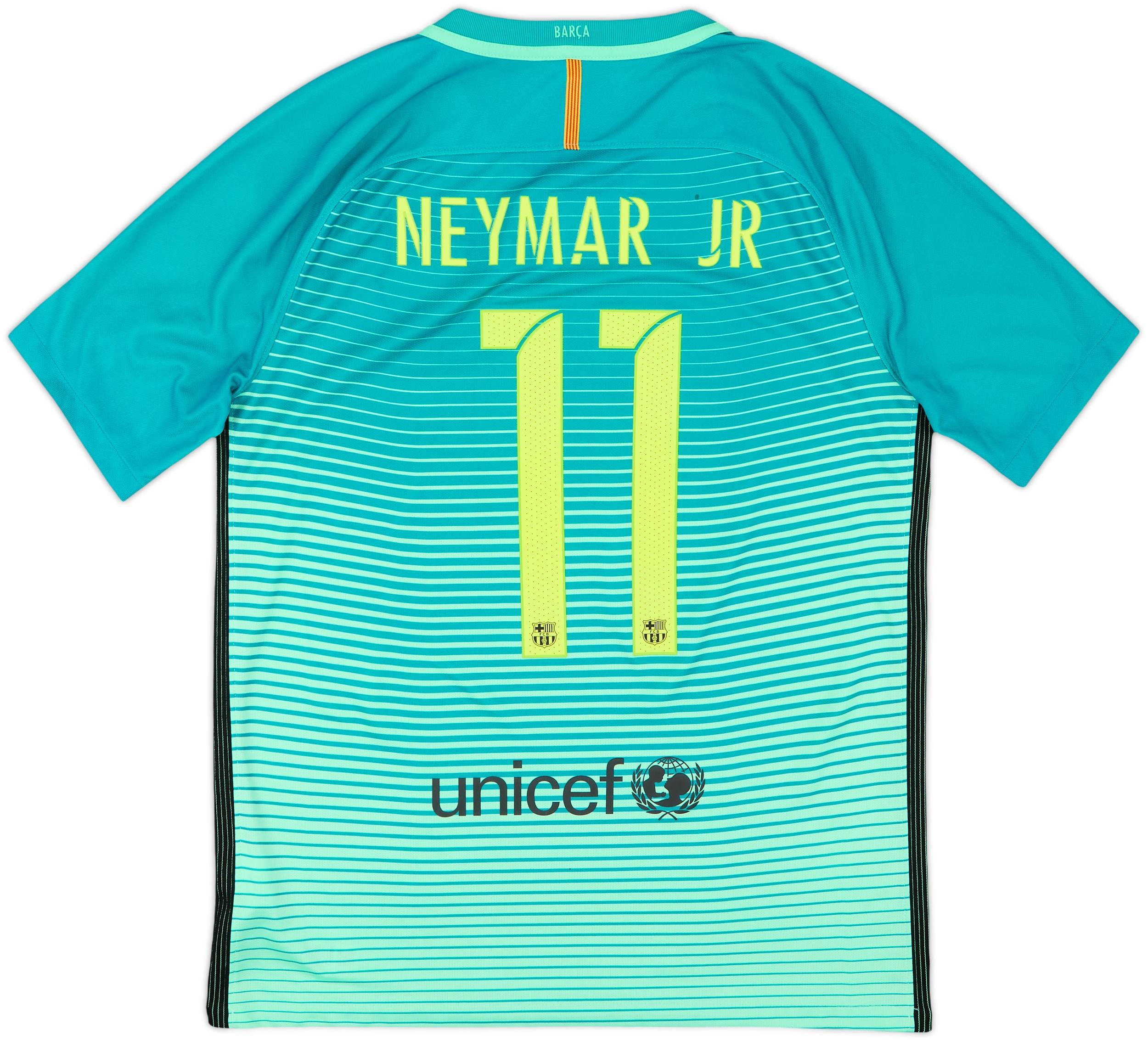 2016-17 Barcelona Third Shirt Neymar Jr #11 - 7/10 - (M)