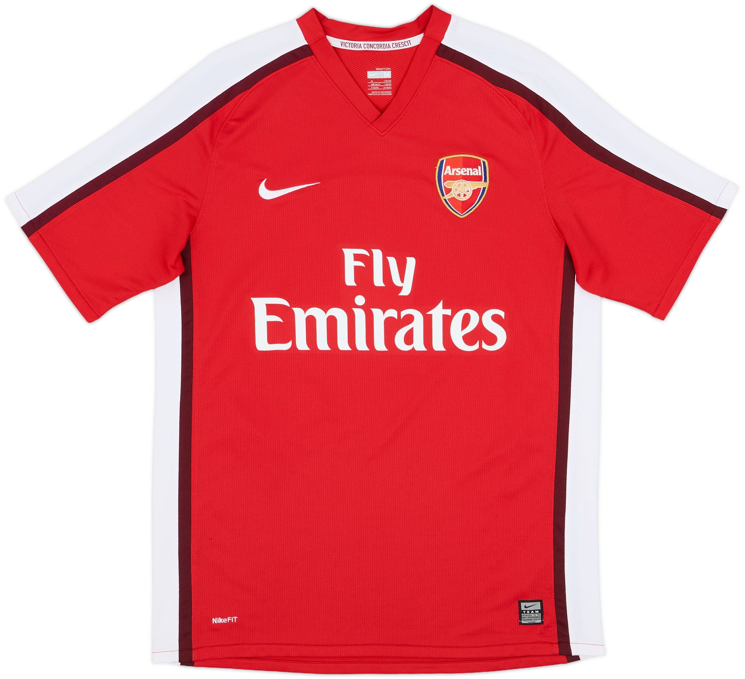 2008-10 Arsenal Home Shirt Fabregas #4 - 8/10 - (M)