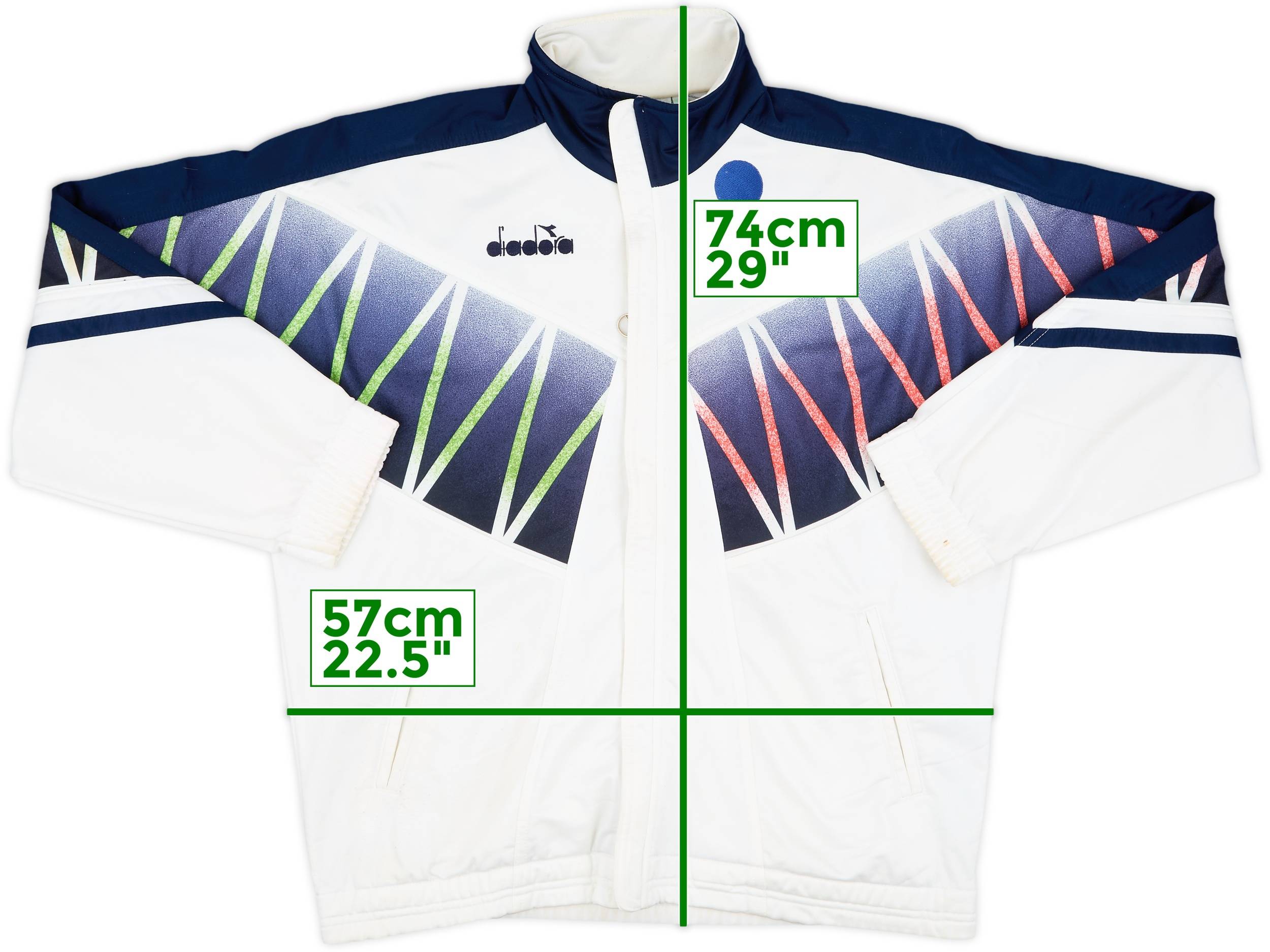 1994 Italy Diadora Track Jacket - 7/10 - (M)