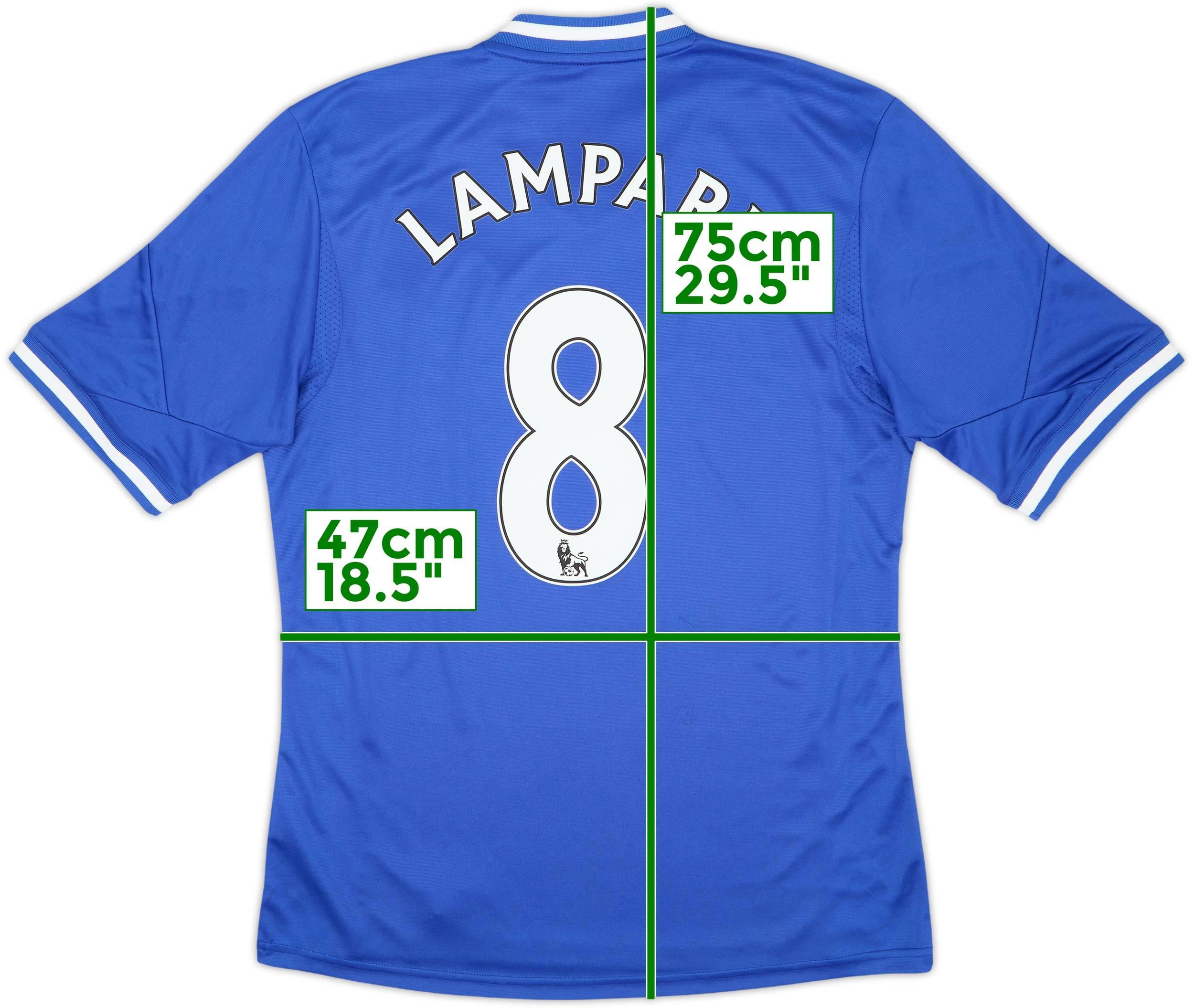 2013-14 Chelsea Home Shirt Lampard #8 (M)