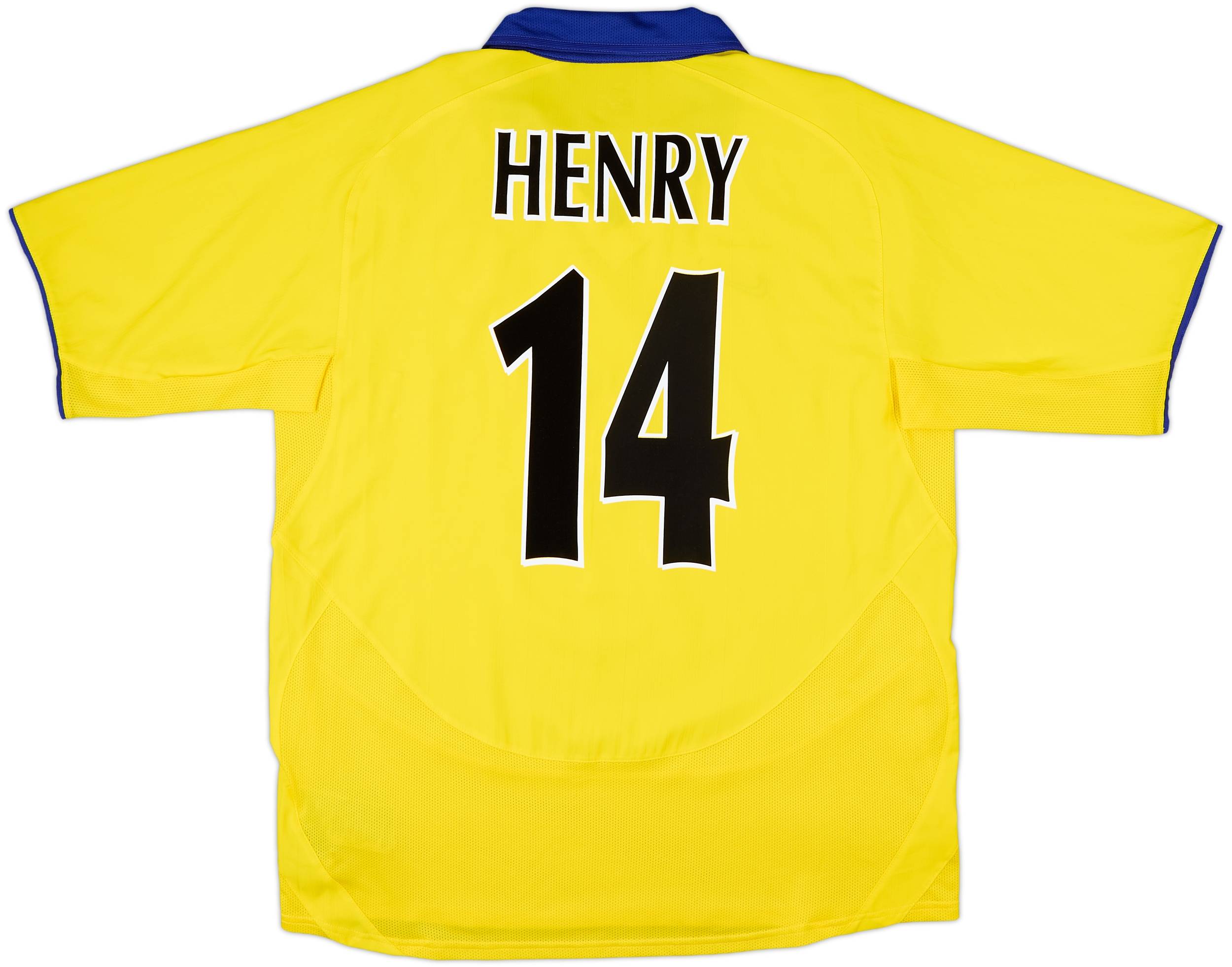 2003-05 Arsenal Away Shirt Henry #14 - 9/10 - (L)