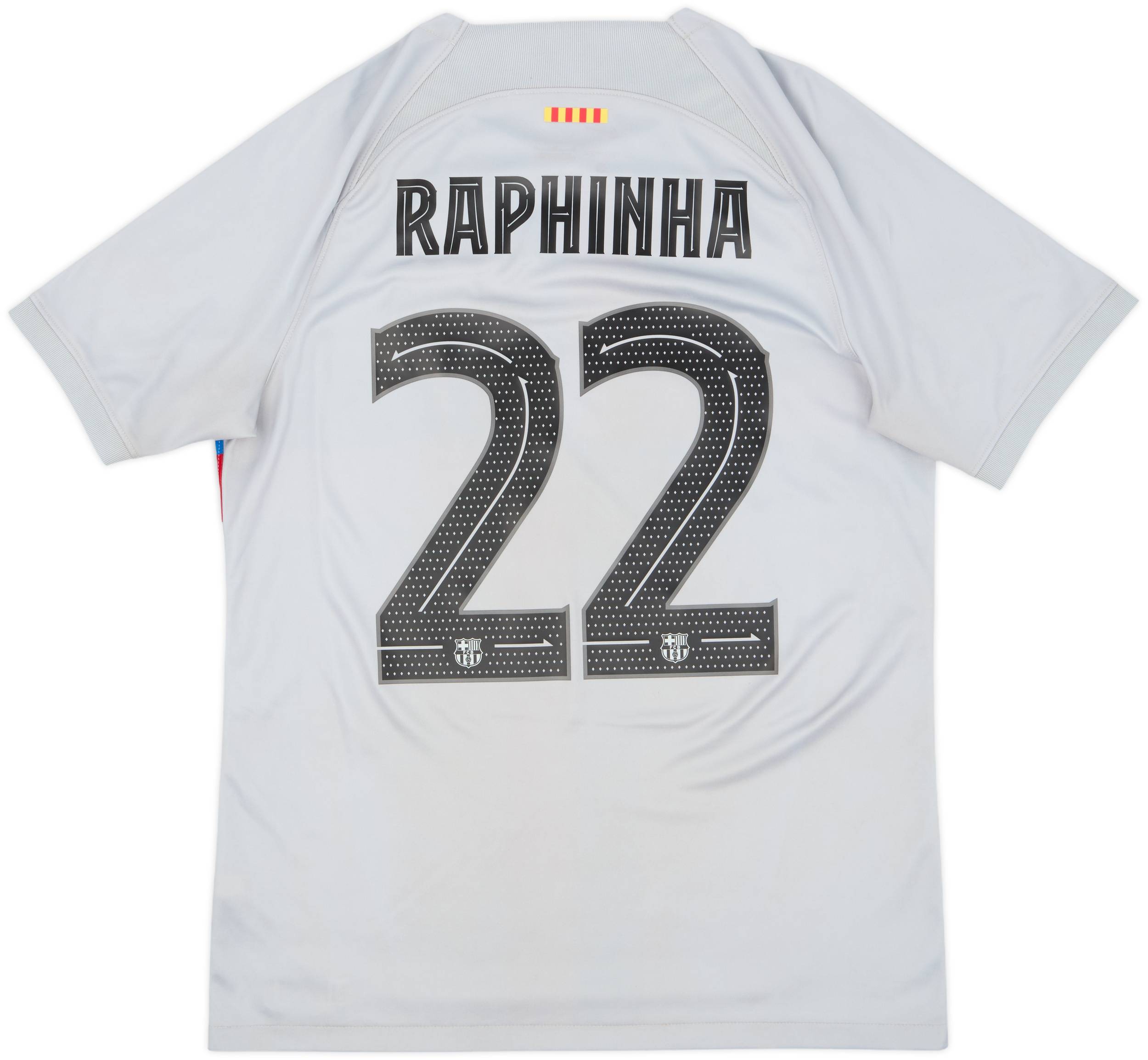 2022-23 Barcelona Third Shirt Raphinha #22 - 7/10 - (M)