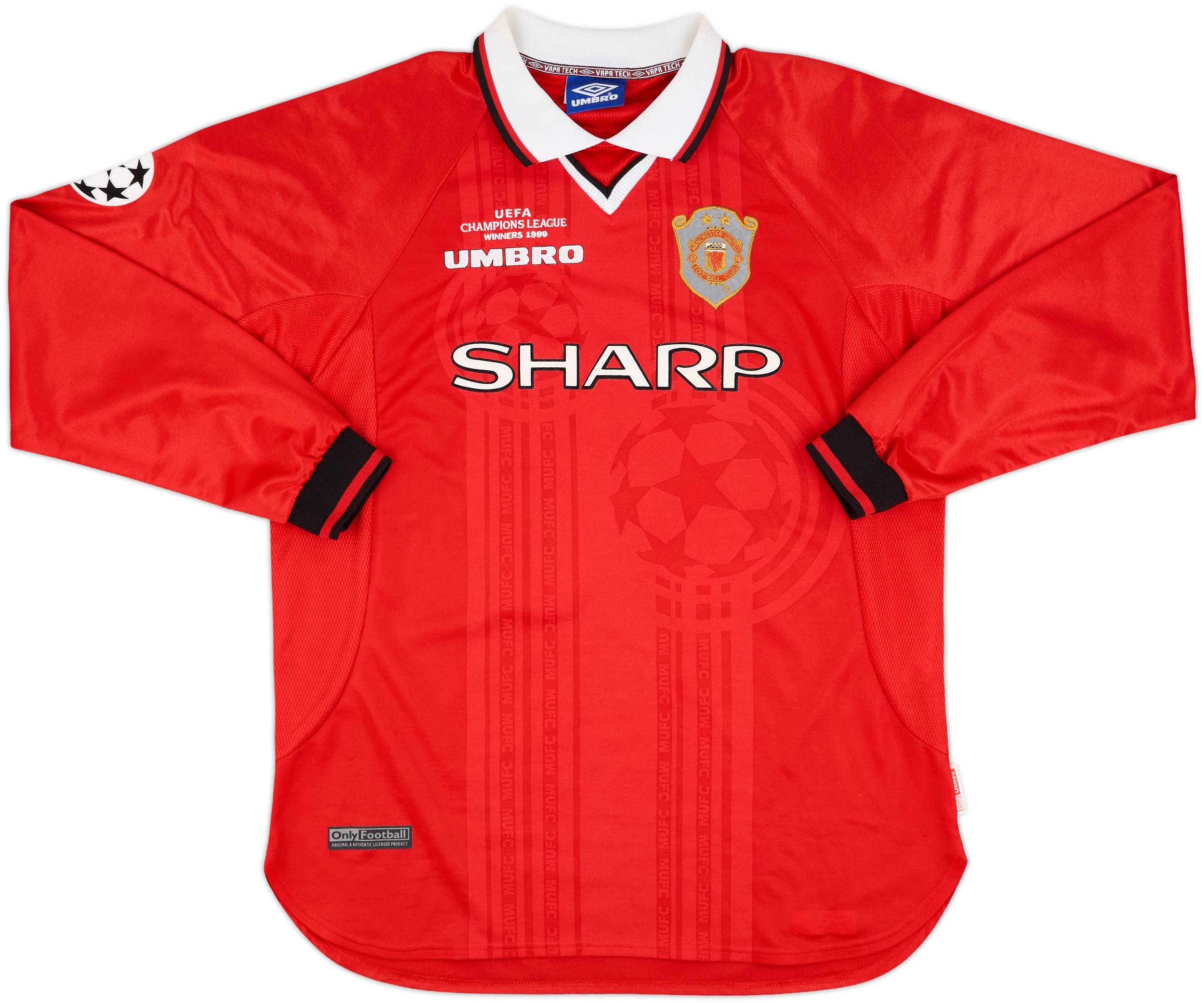 1999-00 Manchester United 'CL Winners' L/S Shirt Solskjaer #20 - 9