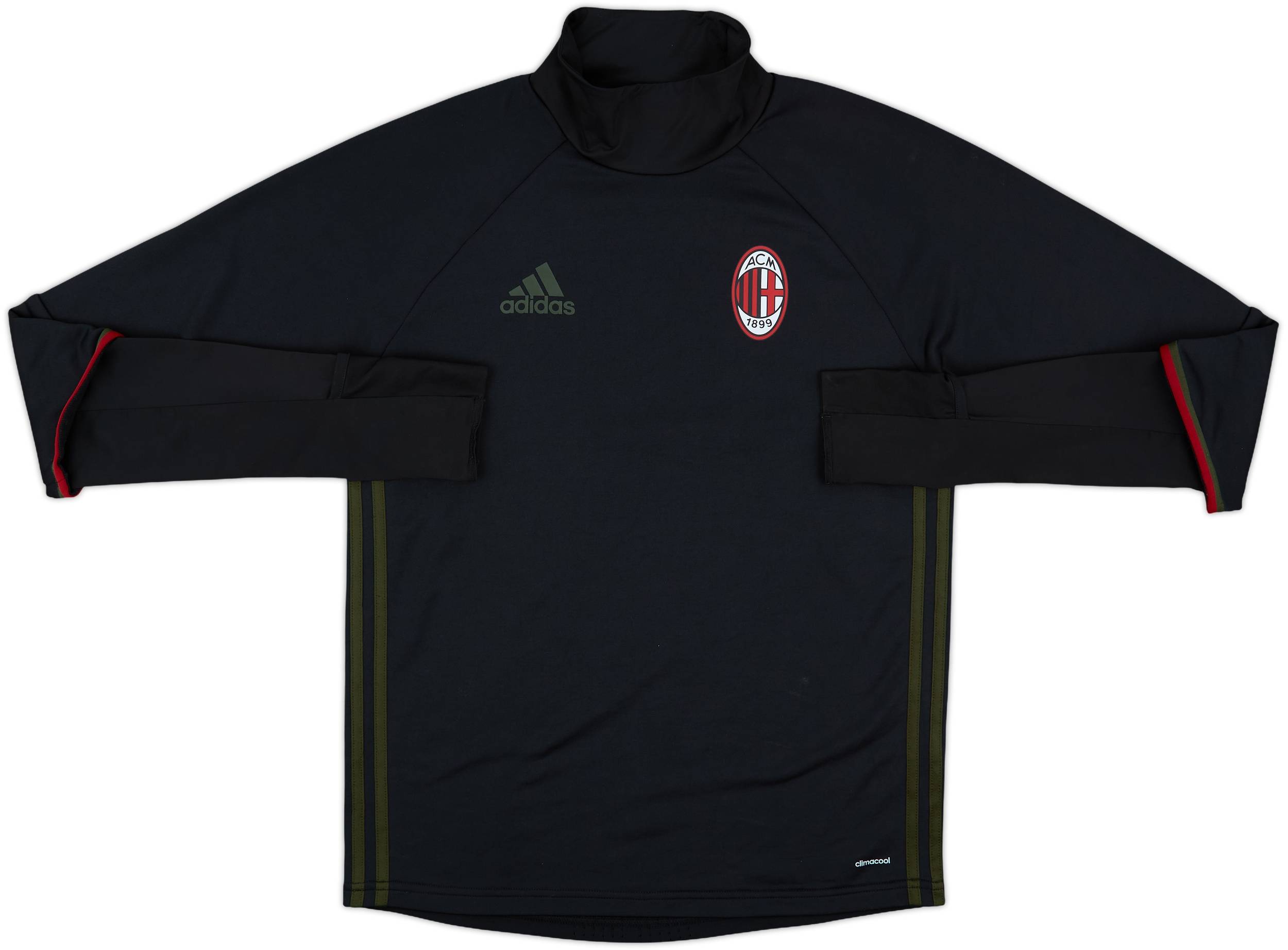 2016-17 AC Milan adidas Drill Top - 8/10 - (S)