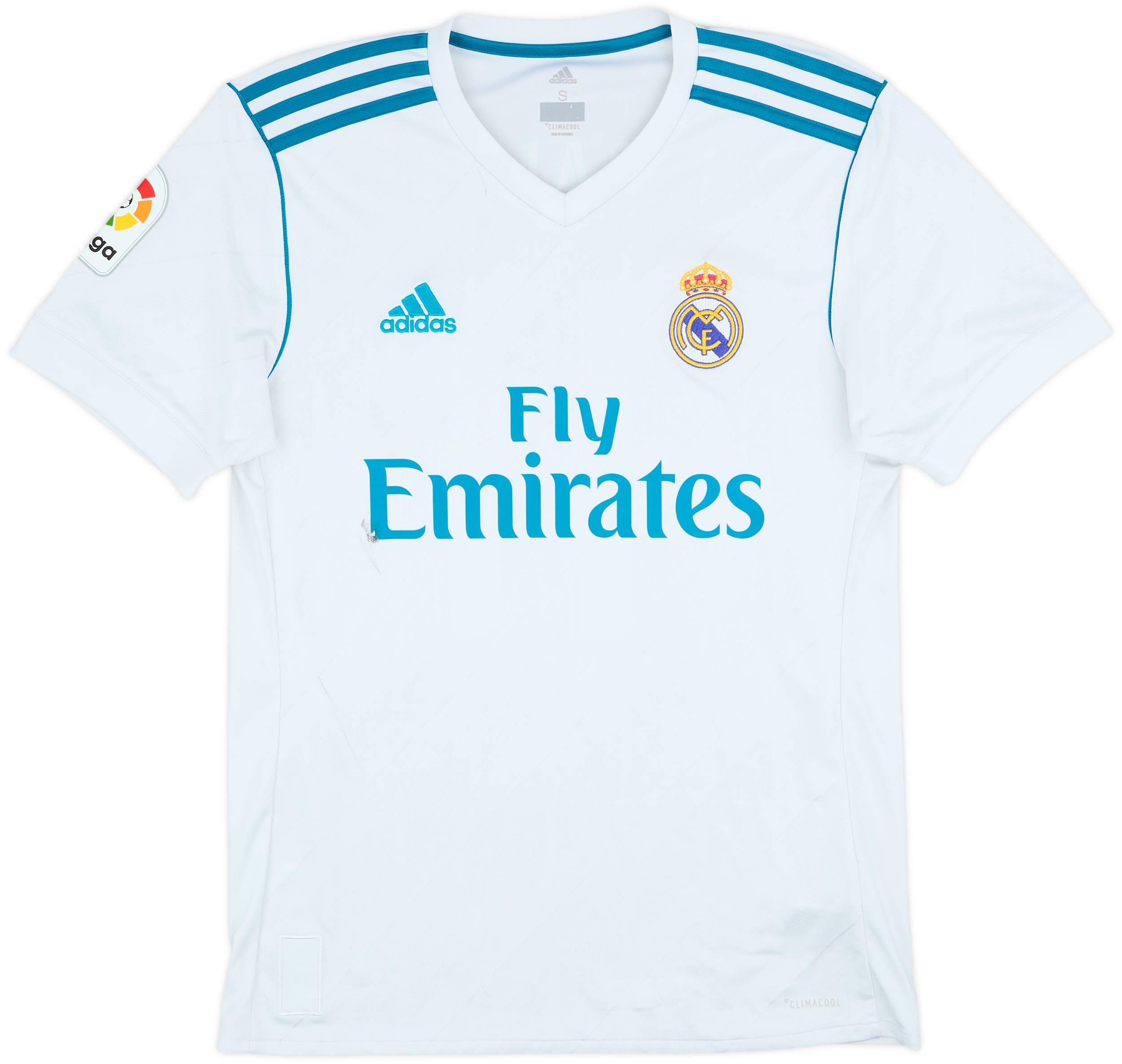 2017-18 Real Madrid Home Shirt Bale #11 - 5/10 - (S)