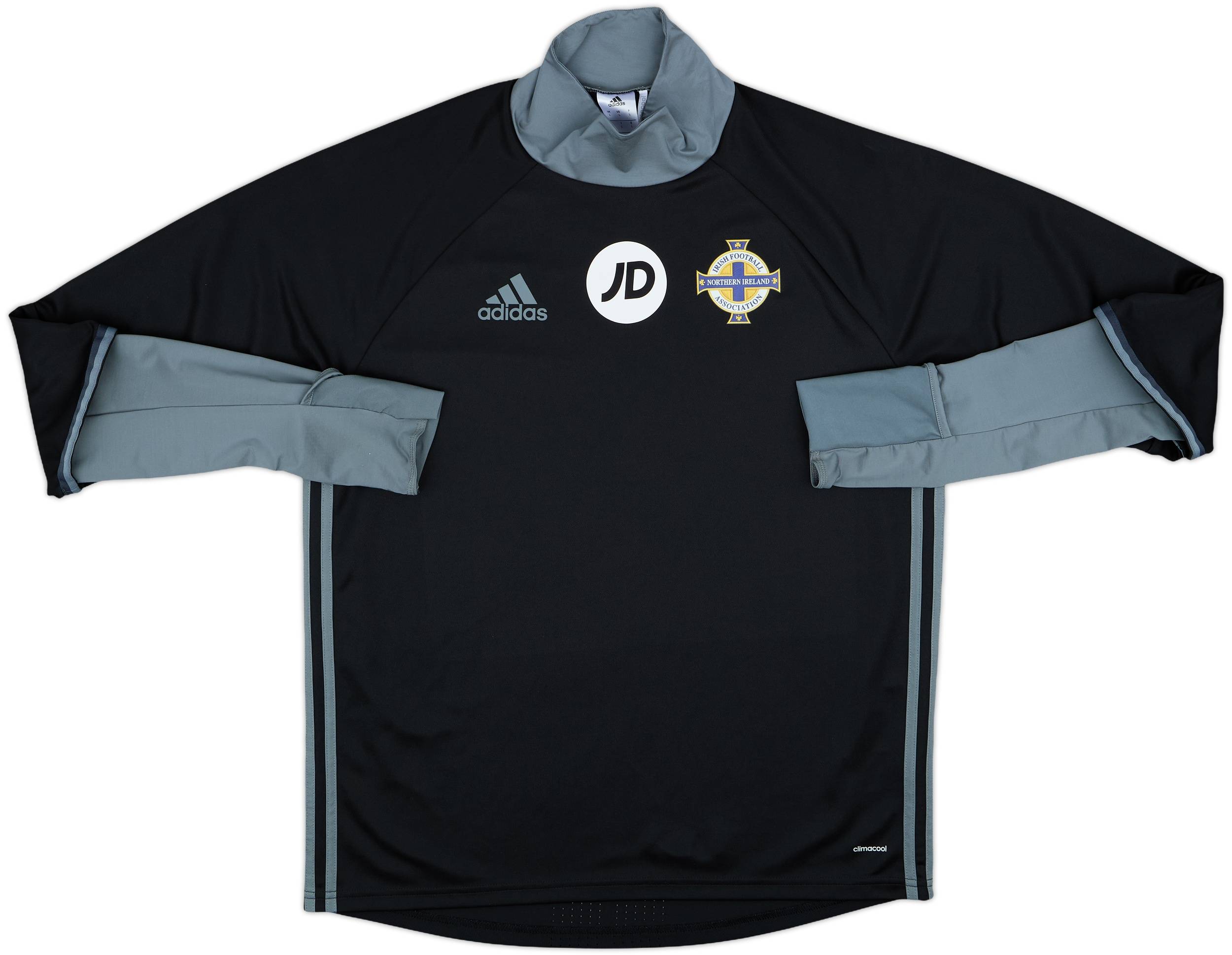 2016-17 Northern Ireland adidas Drill Top - 10/10 - (L)
