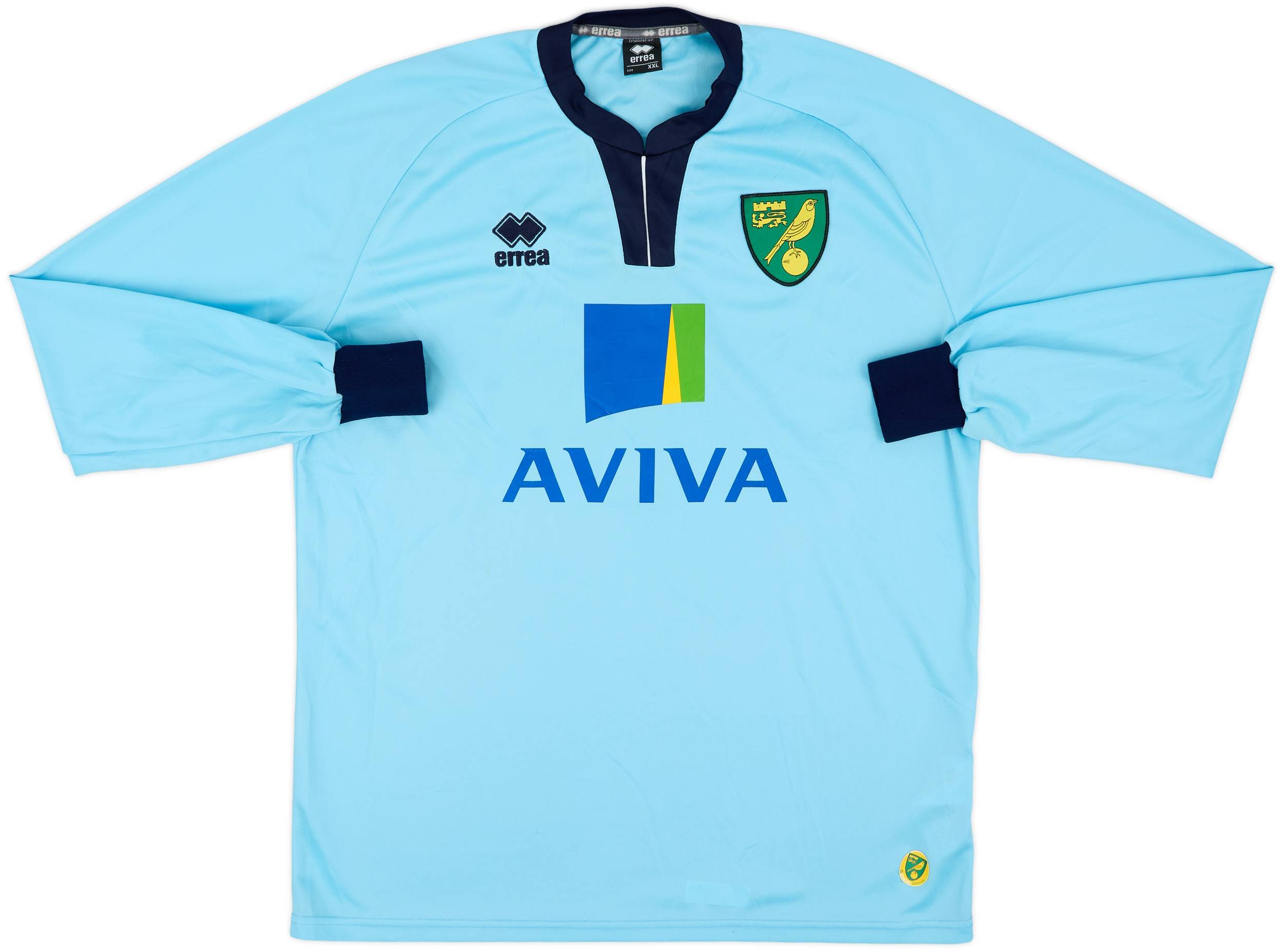 2013-14 Norwich GK Shirt #1 - 8/10 - (XXL)