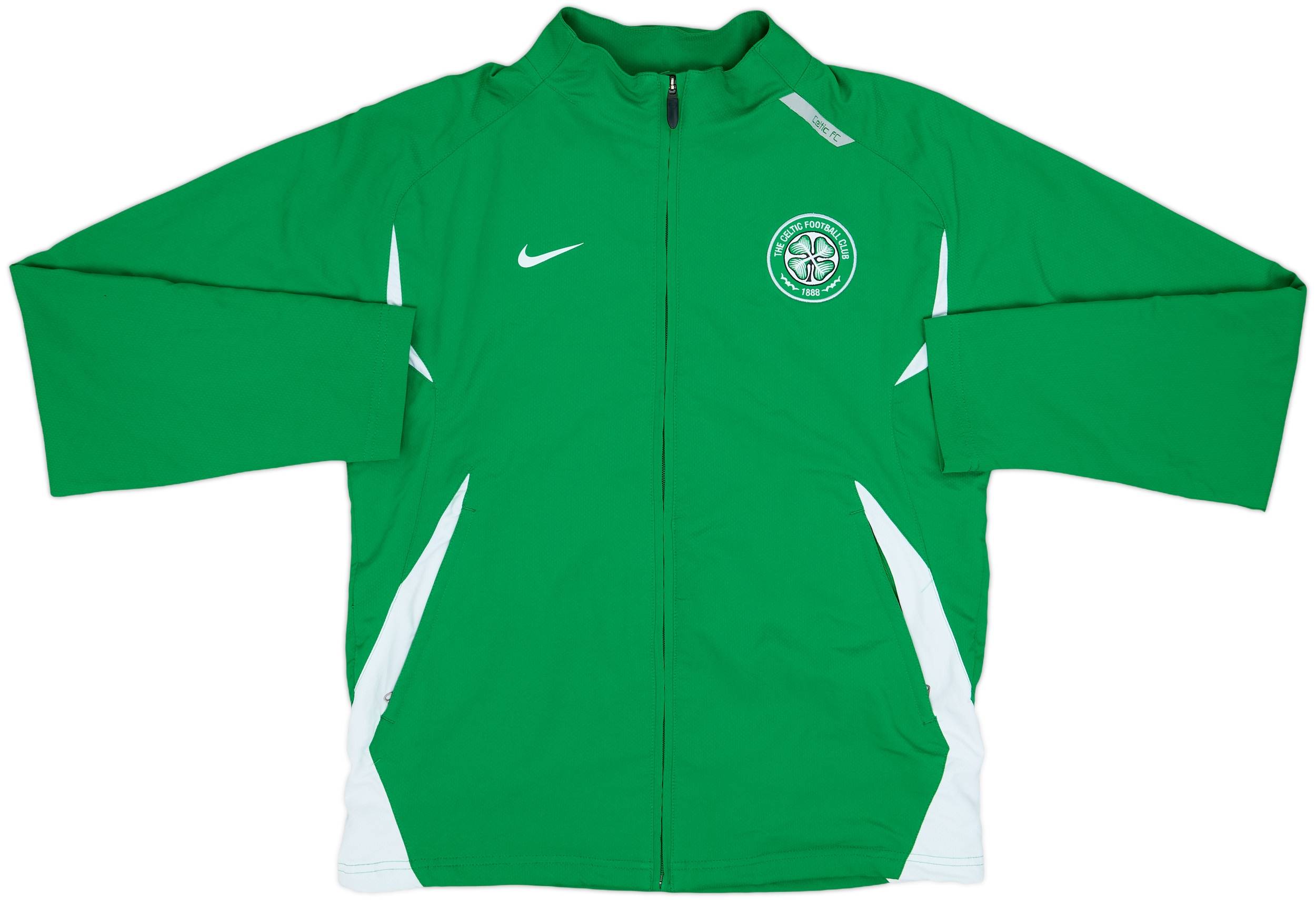 2007-08 Celtic Nike Track Jacket - 8/10 - (M)