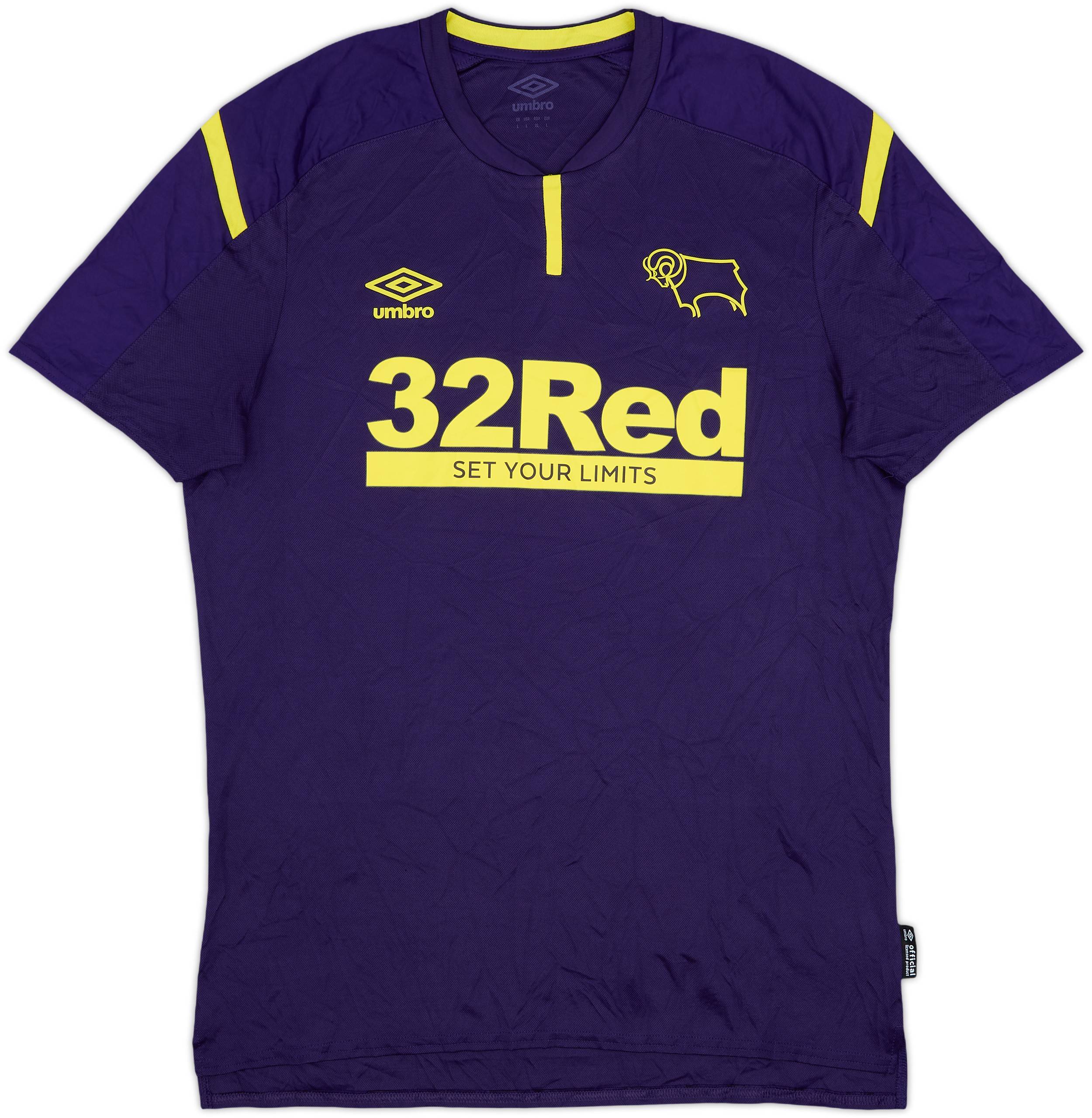 2021-22 Derby County Third Shirt - 9/10 - (L)