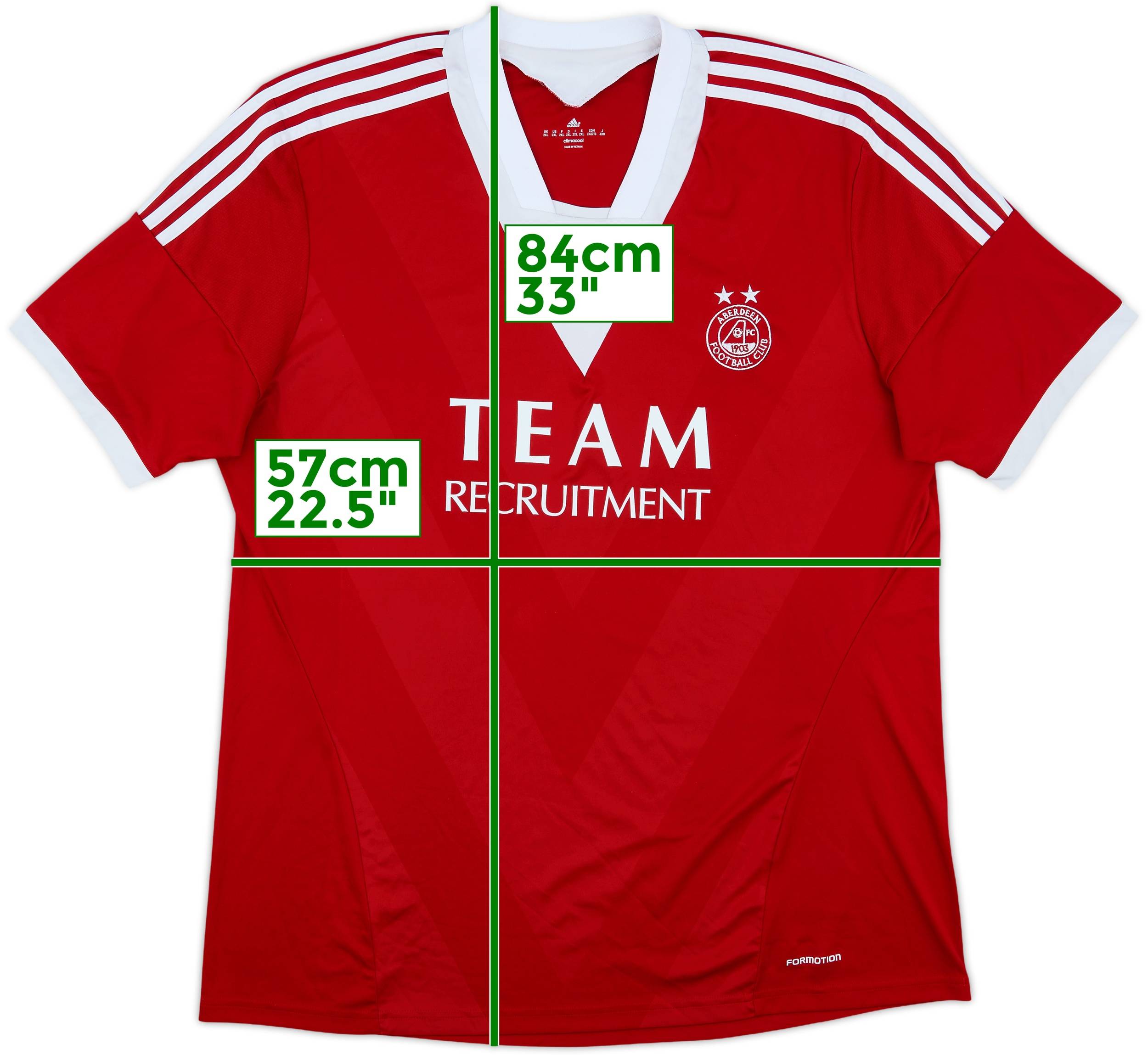 2013-14 Aberdeen Home Shirt - 8/10 - (XXL)