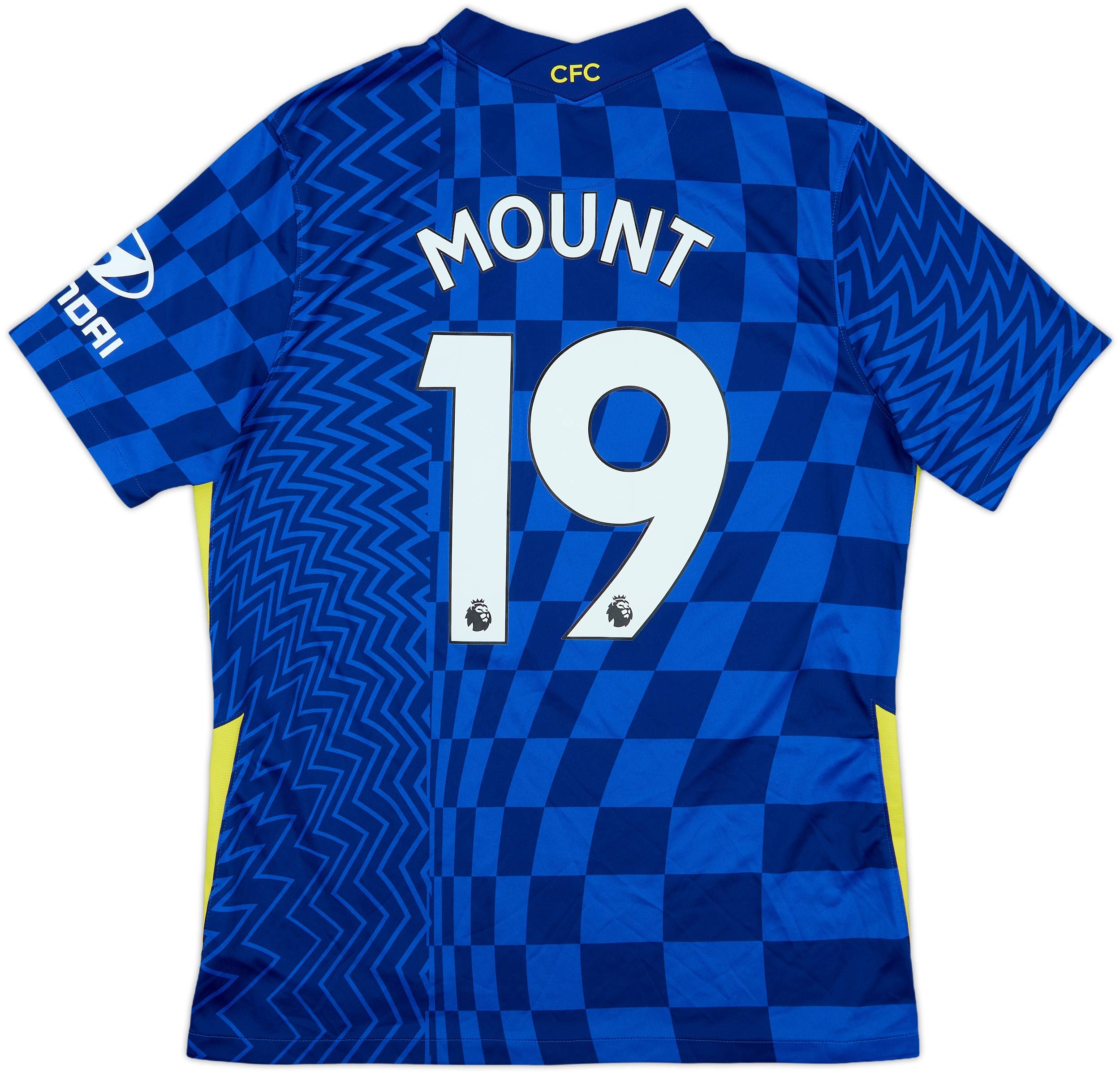 2021-22 Chelsea Home Shirt Mount #19 - 8/10 - (L)