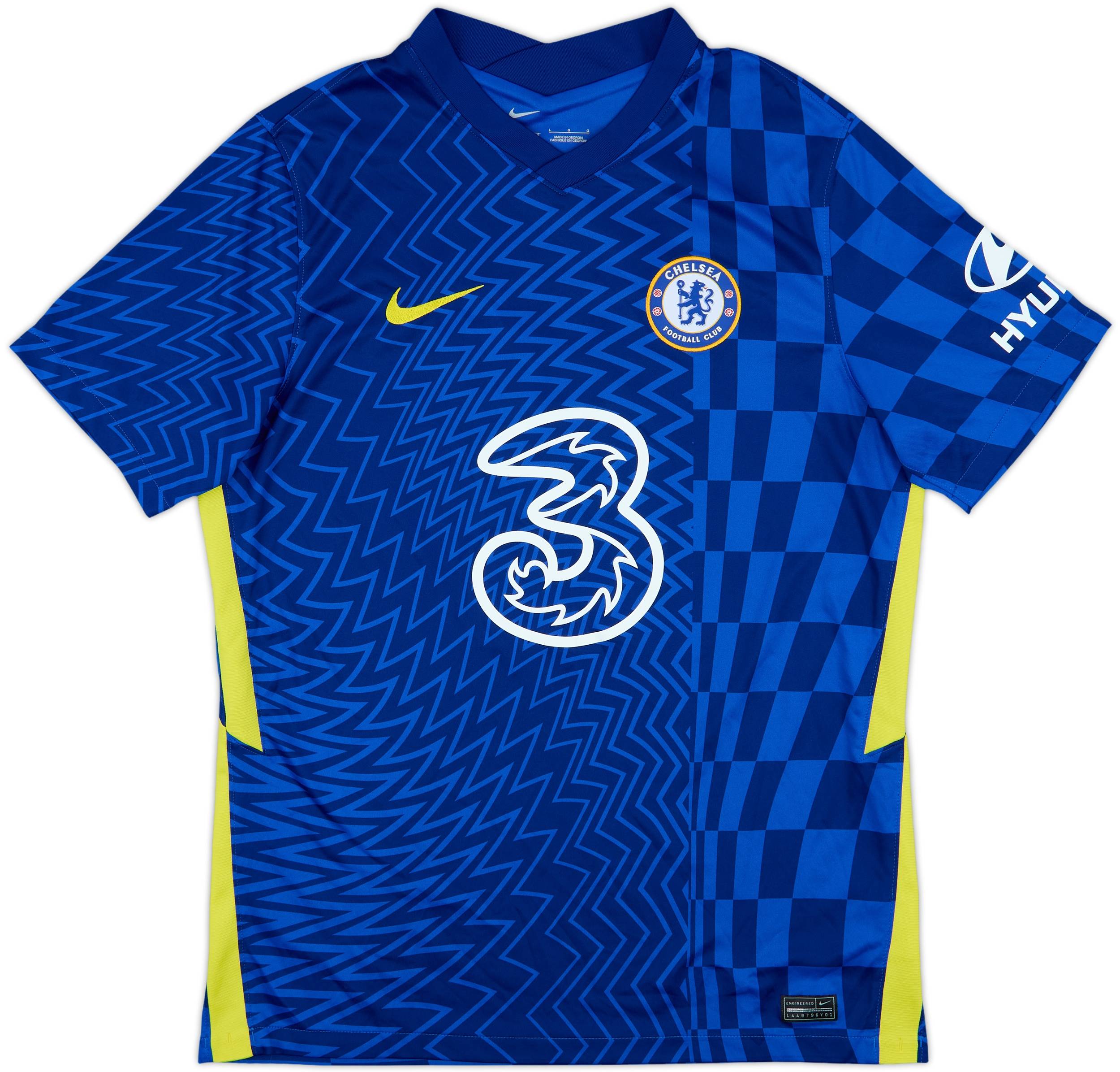 2021-22 Chelsea Home Shirt Mount #19 - 8/10 - (L)