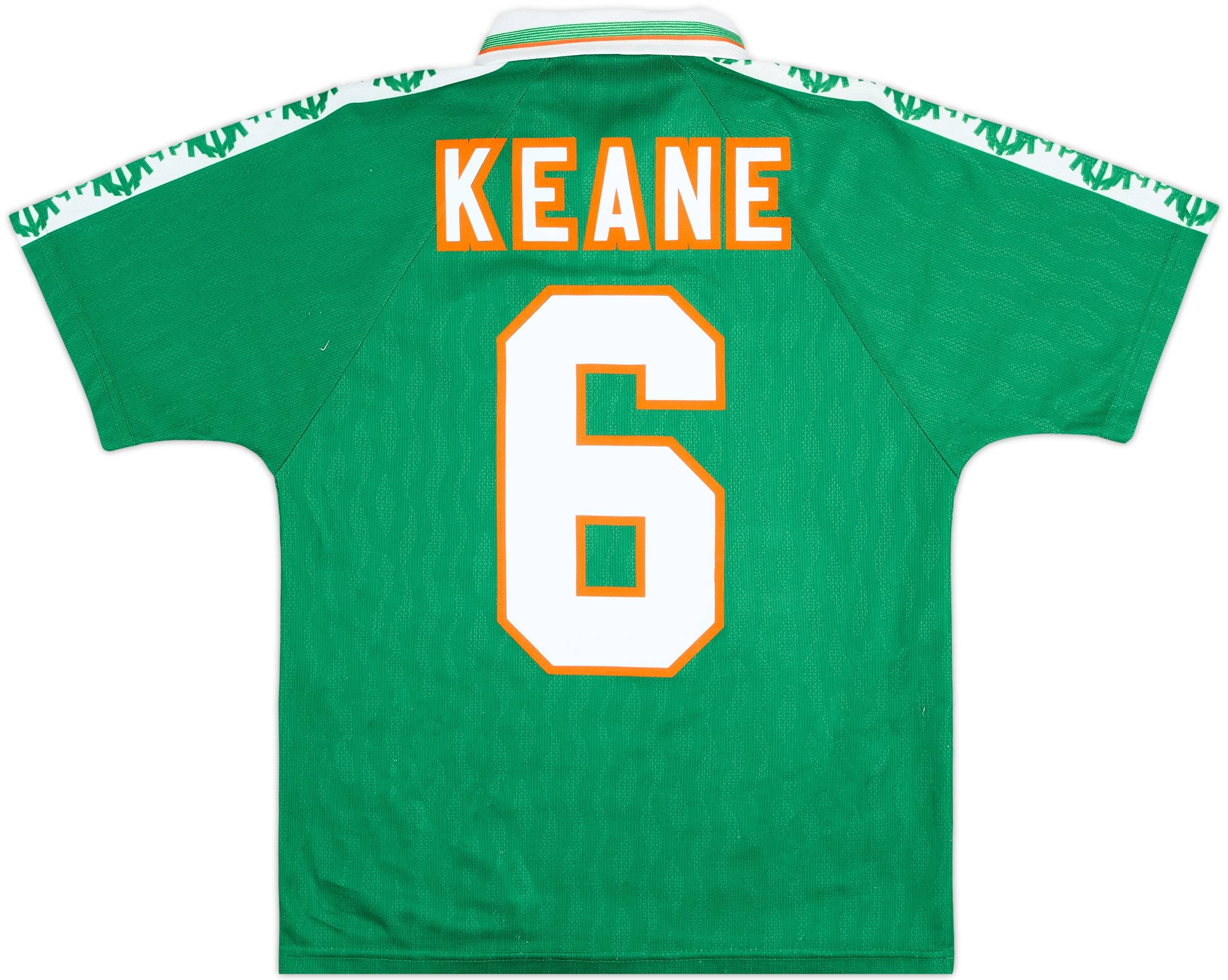1996-98 Ireland Home Shirt Keane #6 - 9/10 - (Y)