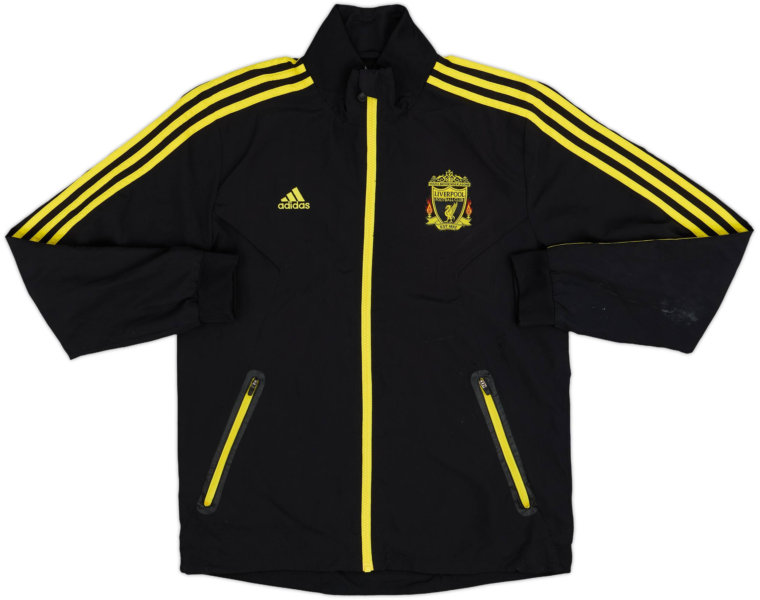 ウェア adidas liverpool 2008-09 Liverpool adidas Track Jacket - 6/10 - (M/L)