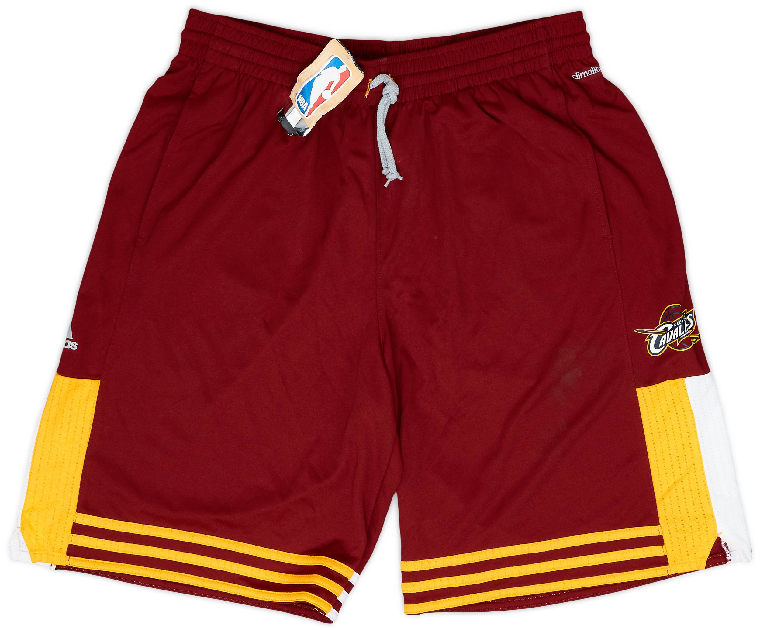 2015-16 Cleveland Cavaliers adidas Training Shorts (L)