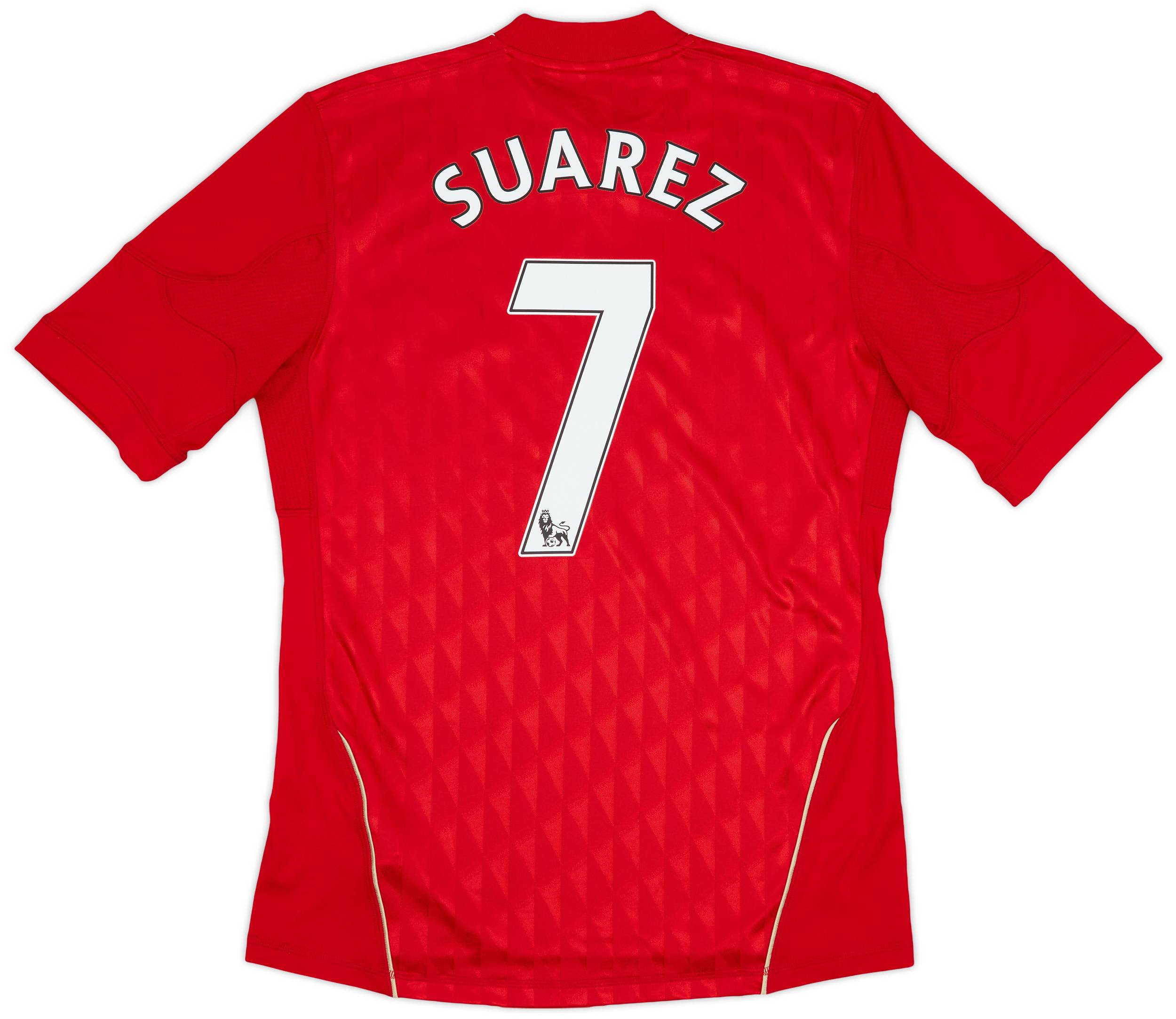 2010-12 Liverpool Home Shirt Suarez #7 - 6/10 - (S)