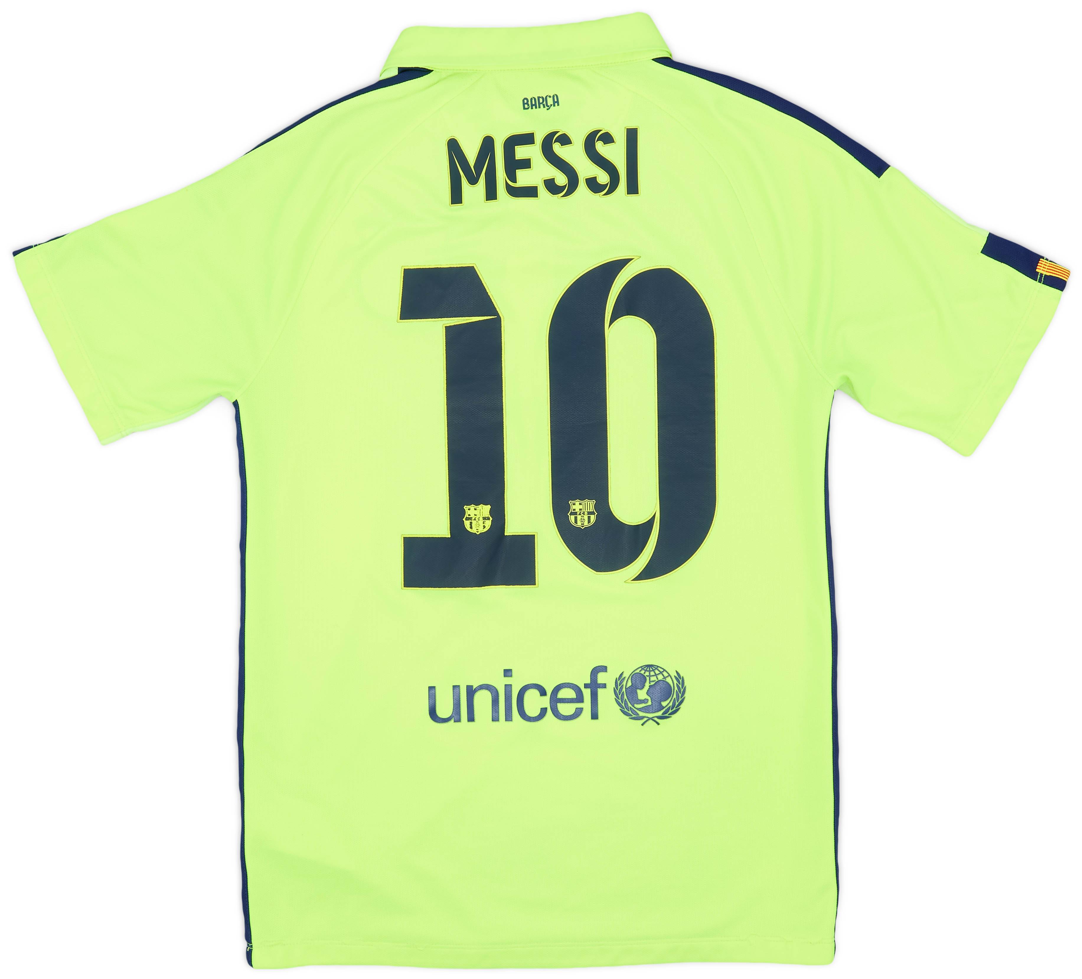 2014-15 Barcelona Third Shirt Messi #10 - 6/10 - (S)