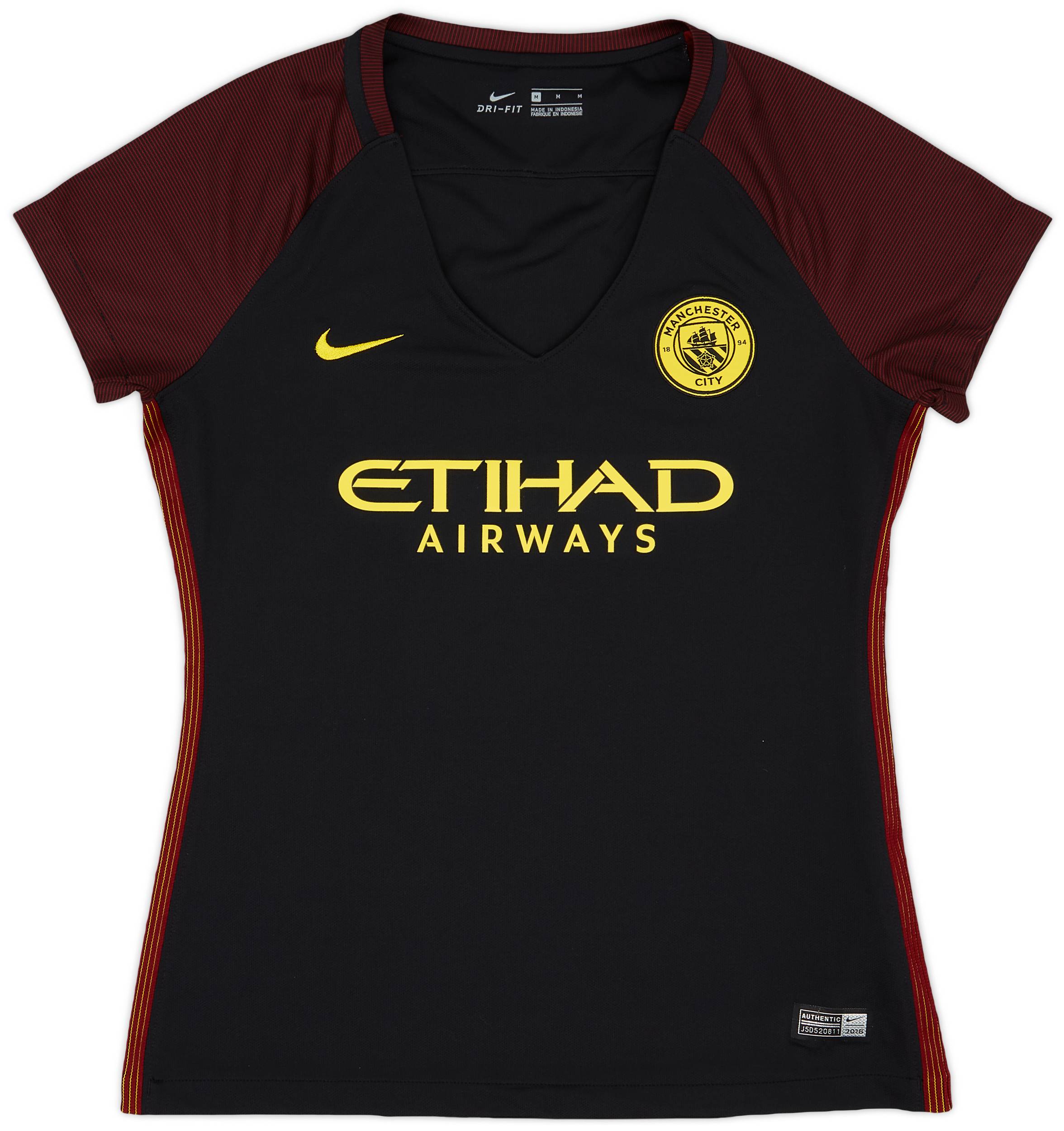 2016-17 Manchester City Away Shirt - 9/10 - (Women's M)