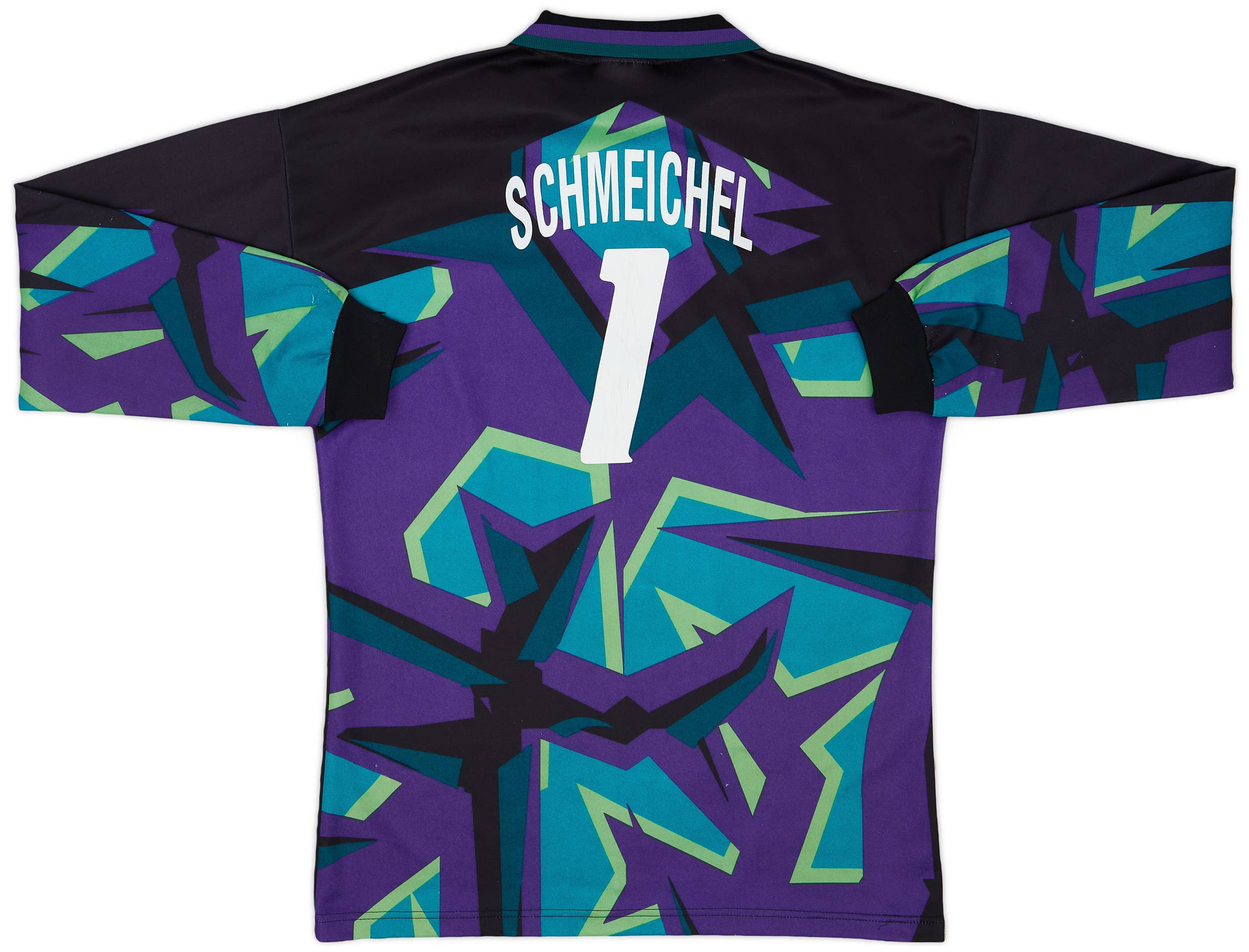 1994-96 Denmark GK Shirt Schmeichel #1 - 7/10 - (S)