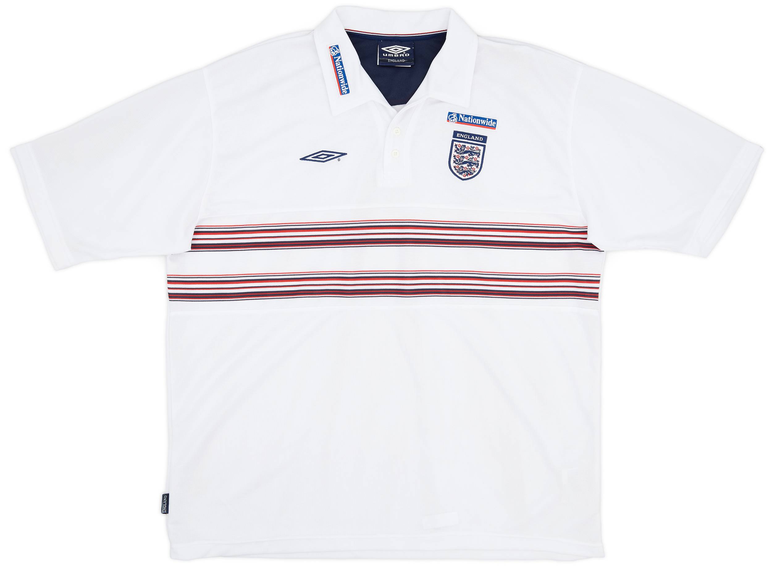 2004-05 England Umbro Polo Shirt - 10/10 - (XXL)