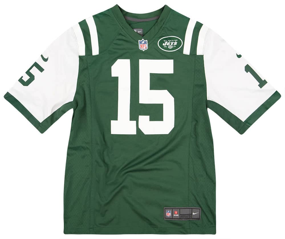 2012 New York Jets Tebow 15 Nike Game Jersey Home Y