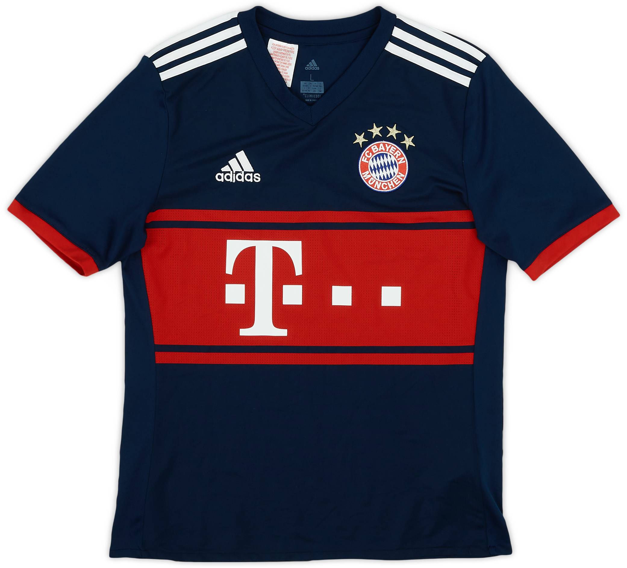 2017-18 Bayern Munich Away Shirt - 9/10 - (L.Boys)