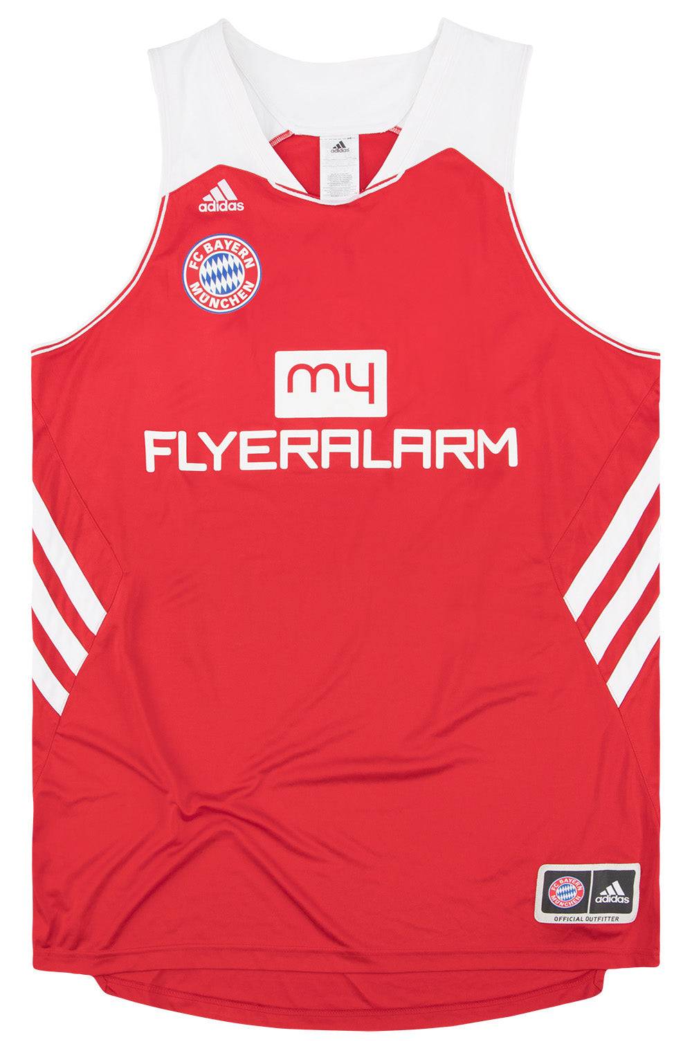2013-14 Bayern Munich Basketball adidas Jersey (Home) XXL