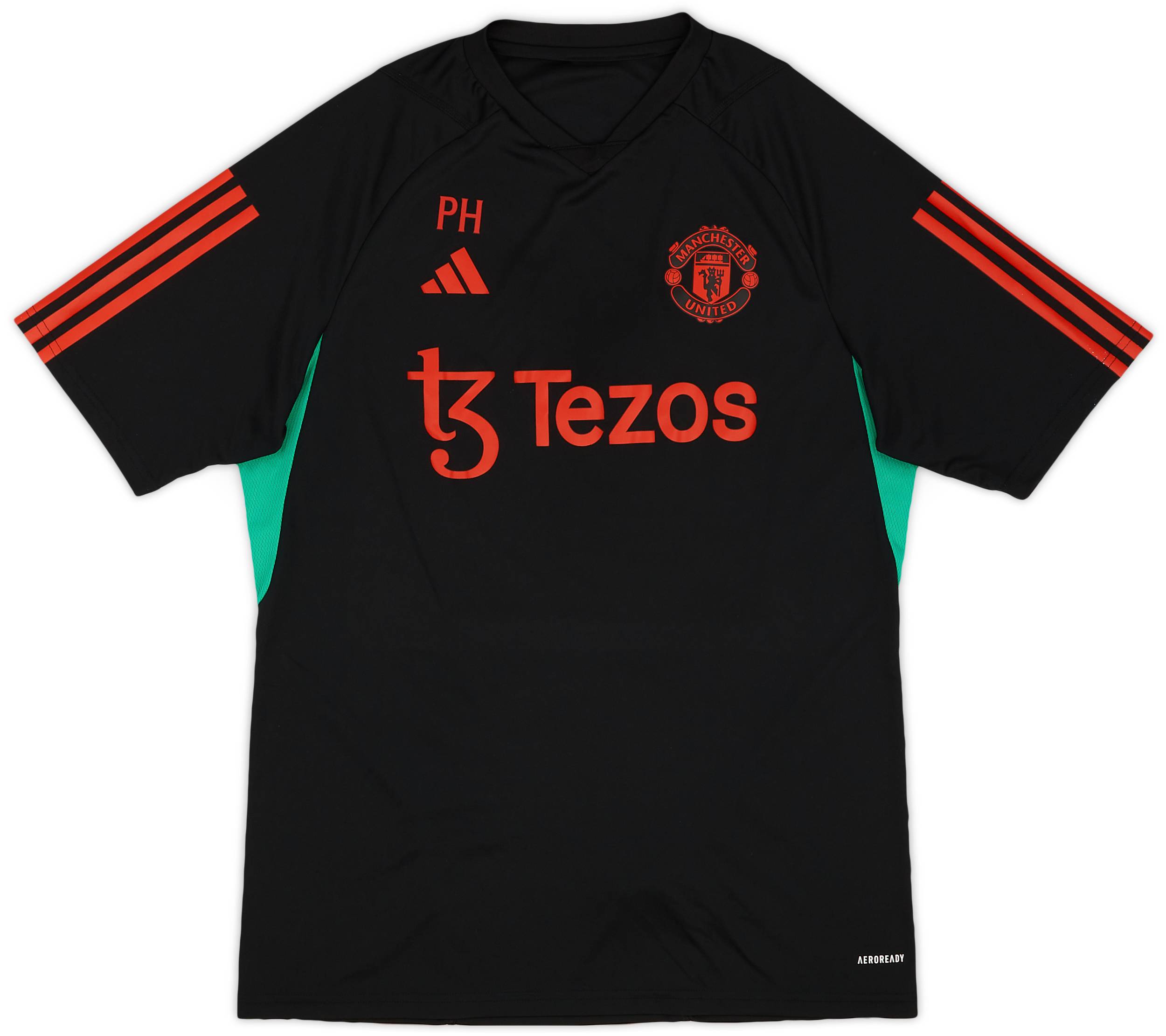 ウェア Manchester United Official Polo Shirt L MANCHESTER UNITED 2021/2022 FOOTBALL POLO SHIRT JERSEY