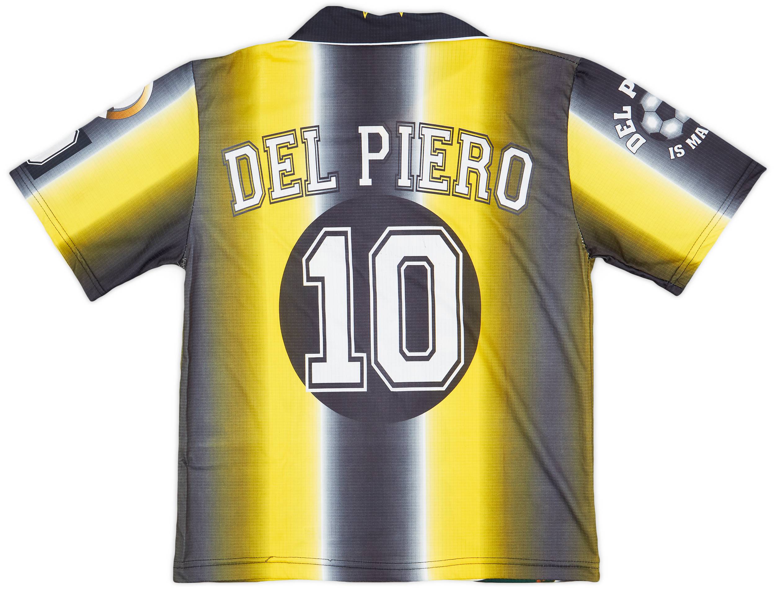 1990s Juventus Graphic Shirt Del Piero #10 - 7/10 - (S)