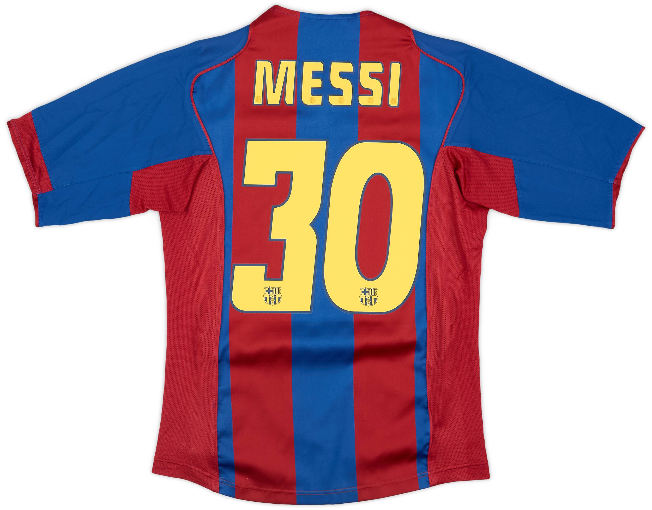 2004-05 Barcelona Home Shirt Messi #30 - 8/10 - (S)