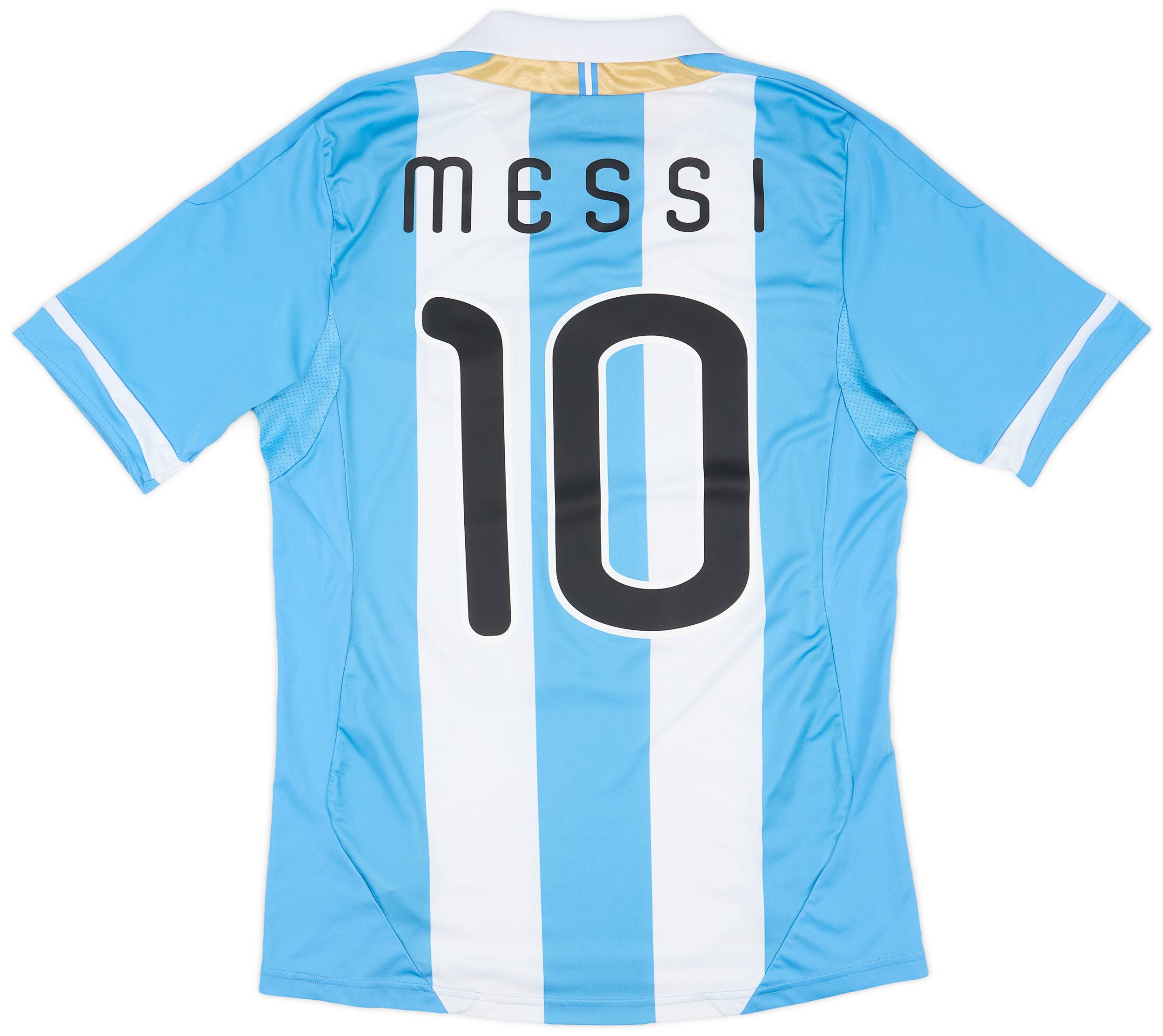 2011-13 Argentina Home Shirt Messi #10 - 8/10 - (M)