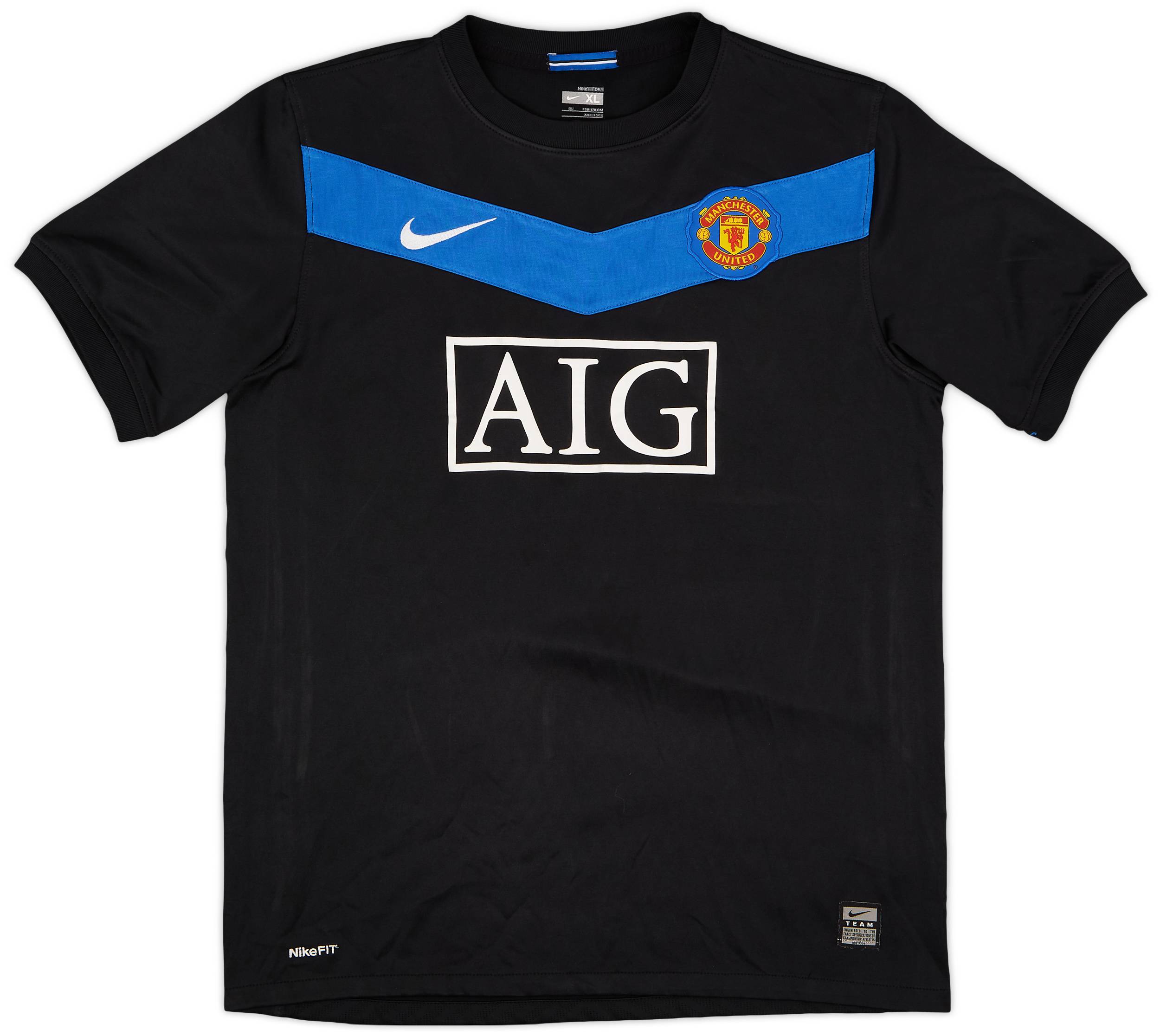 2009-10 Manchester United Away Shirt - 8/10 - (XL.Boys)
