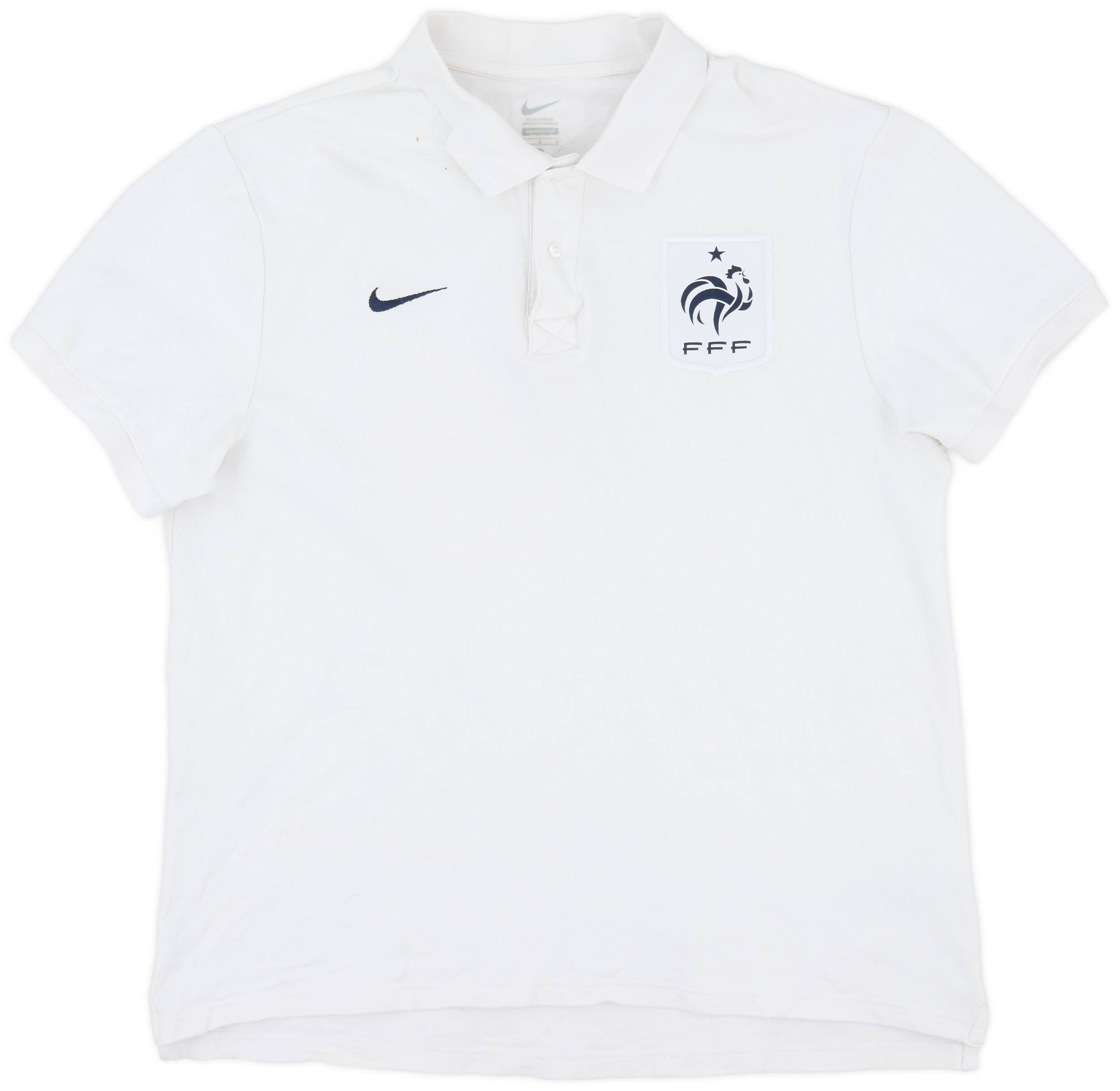 2012 13 France Nike Polo Shirt 7 10 L