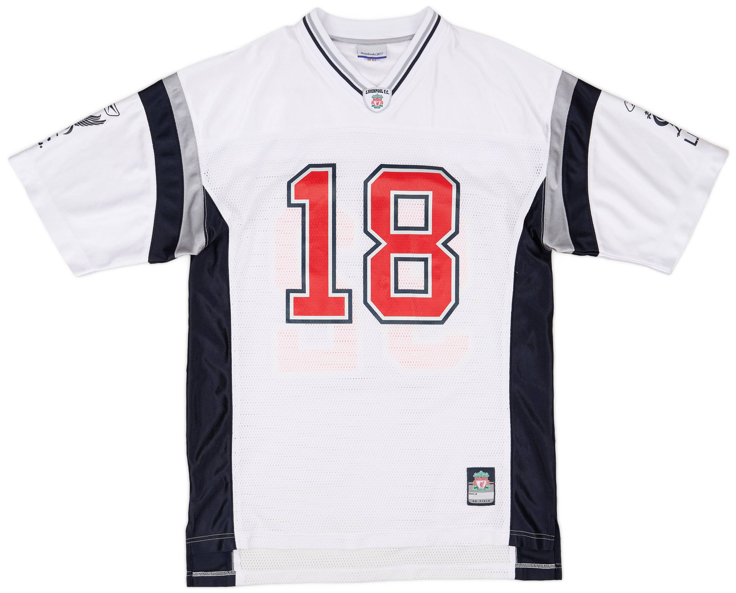 2000s Liverpool Reebok American Football Jersey 9 10 M