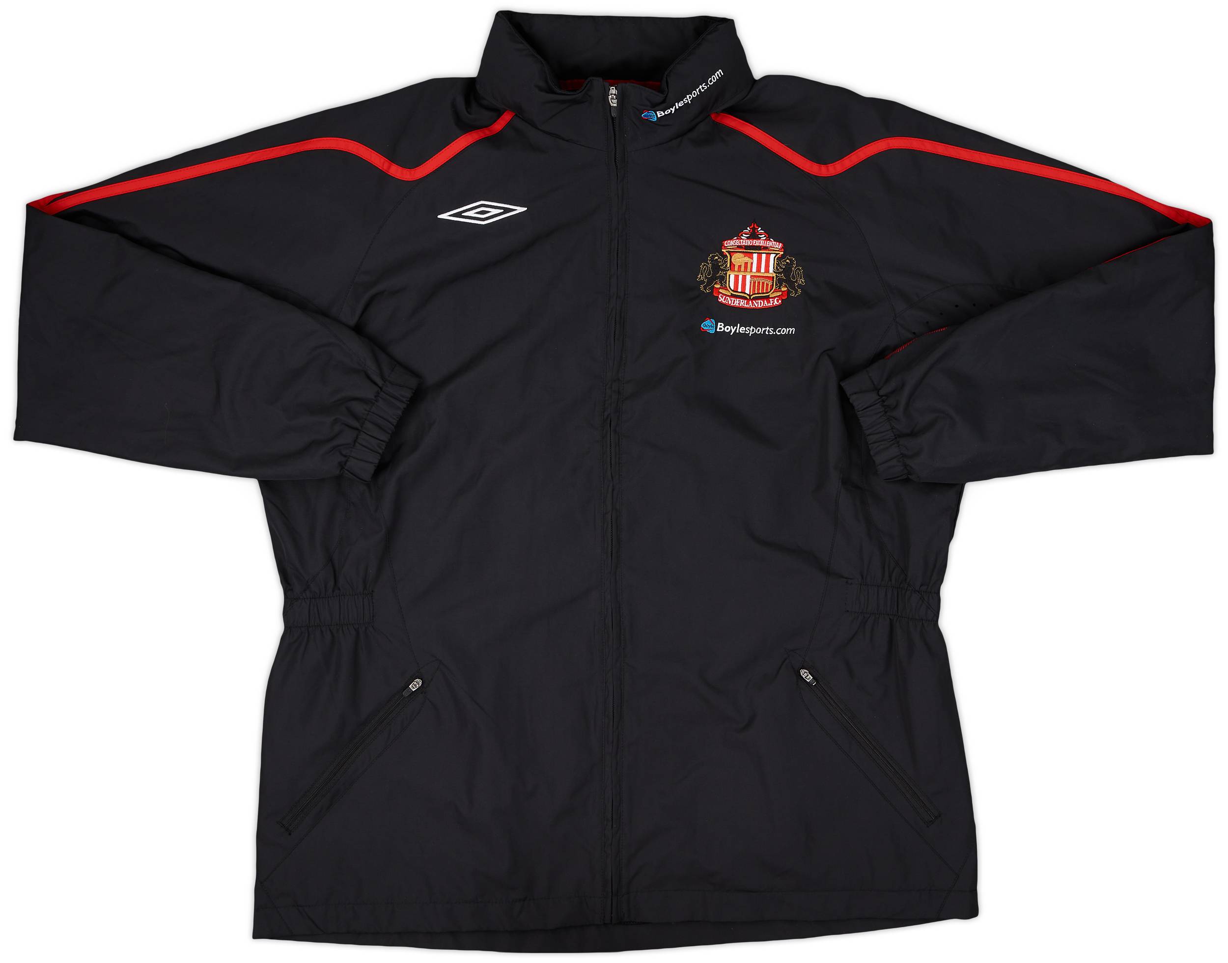2007-09 Sunderland Umbro Hooded Rain Jacket - 9/10 - (XL)