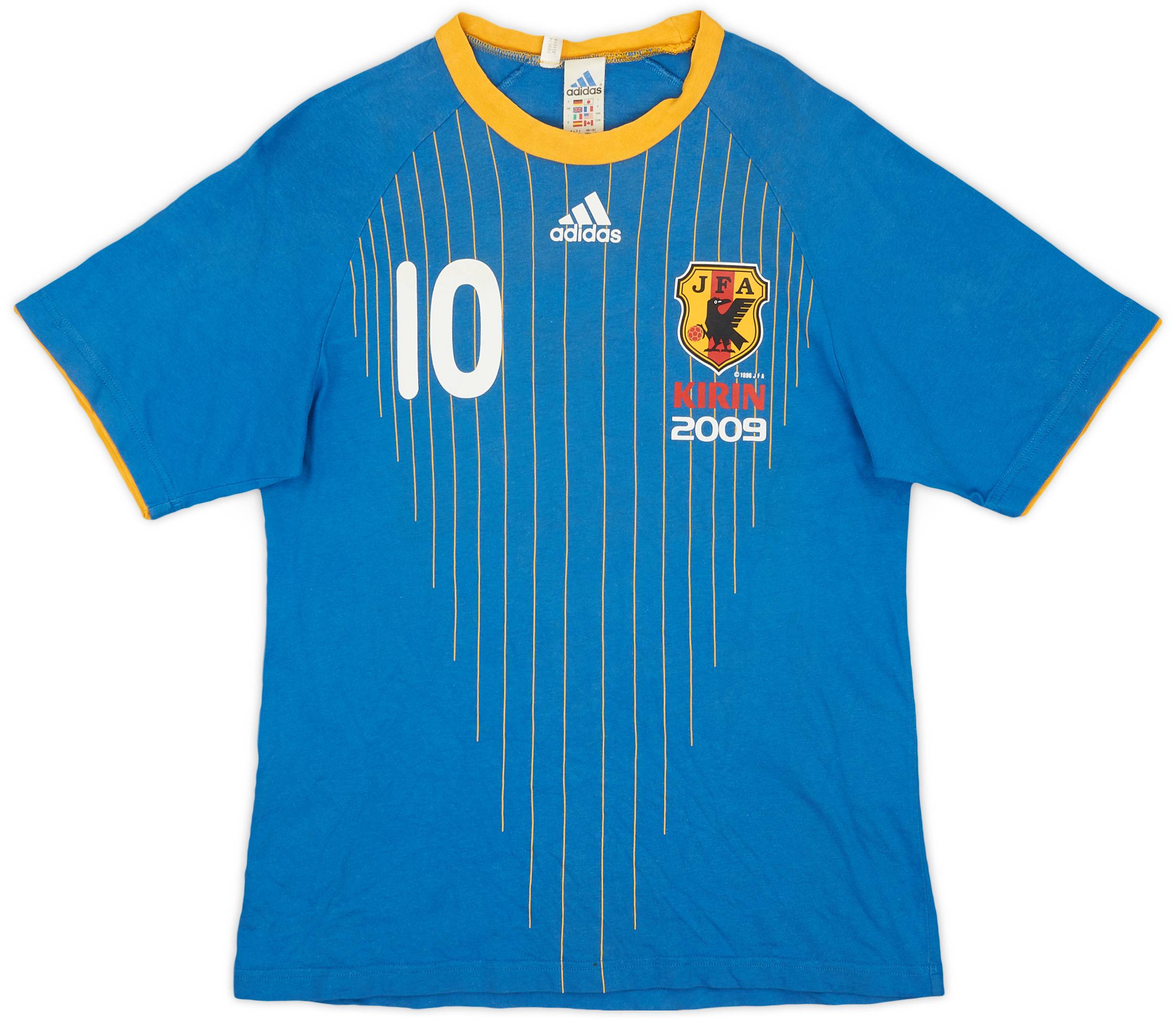 2008-09 Japan adidas Cotton Tee #10 - 6/10 - (S)