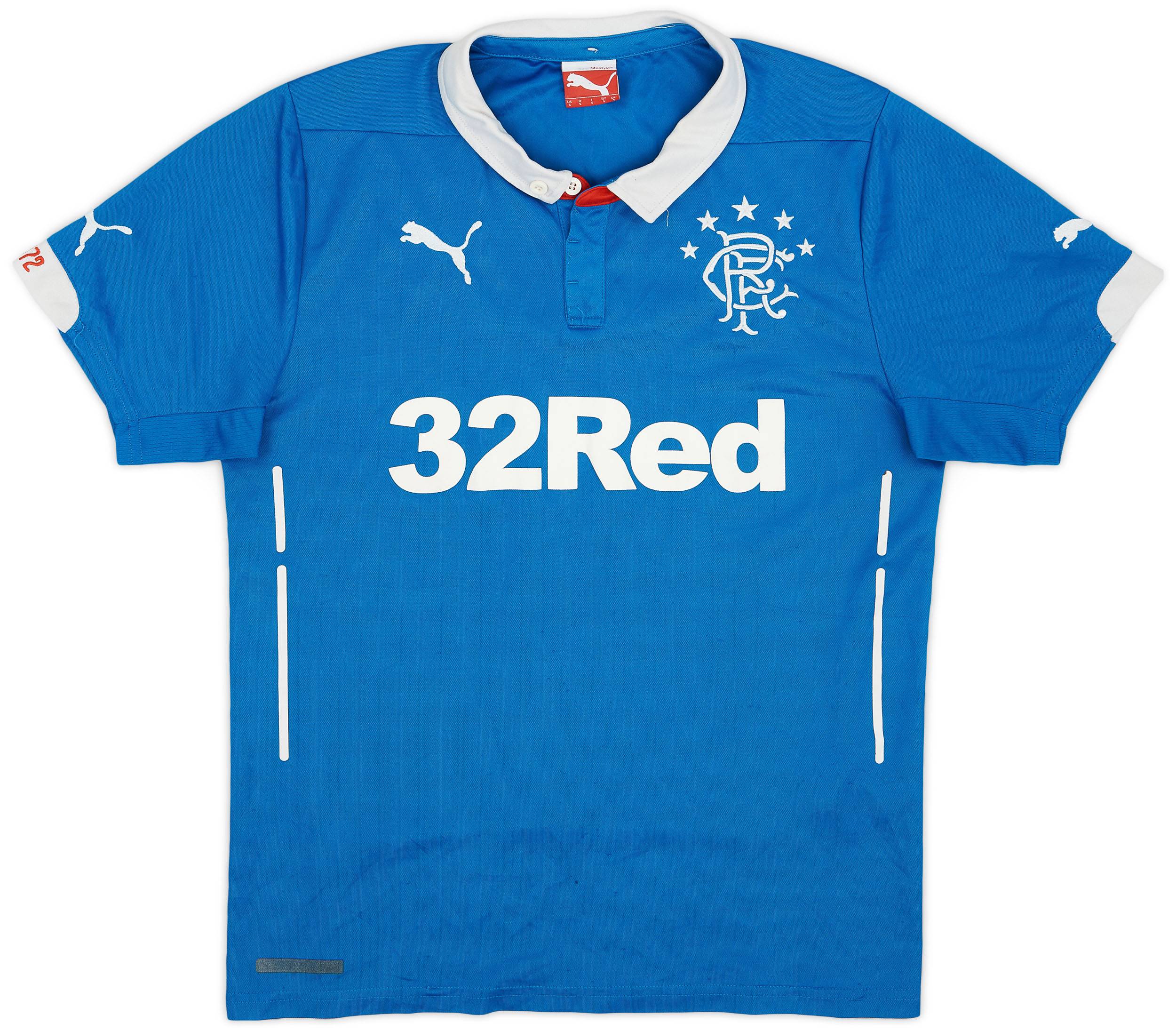 2014-15 Rangers Home Shirt - 7/10 - (S)