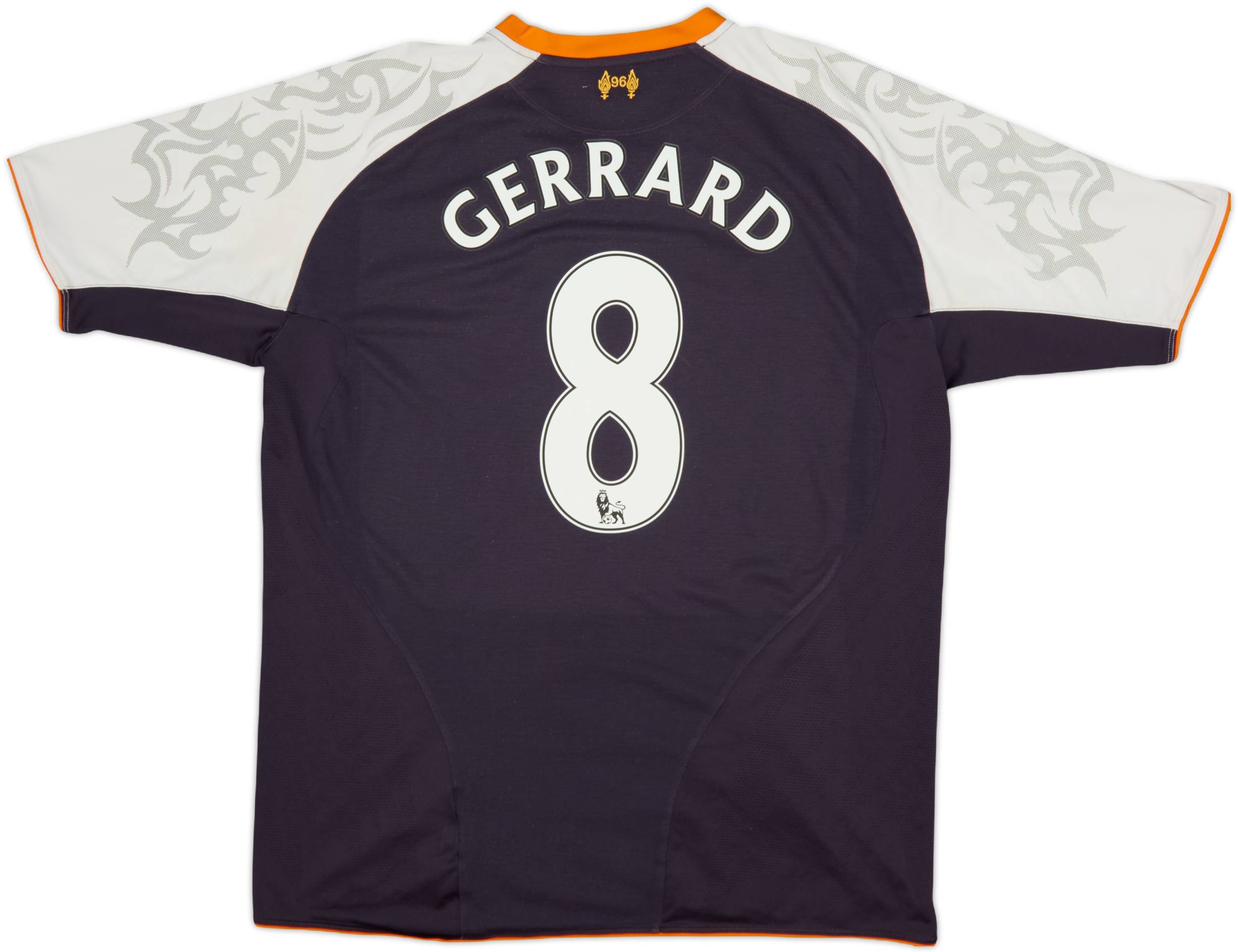 2012-13 Liverpool Third Shirt Gerrard #8 - 6/10 - (XL)