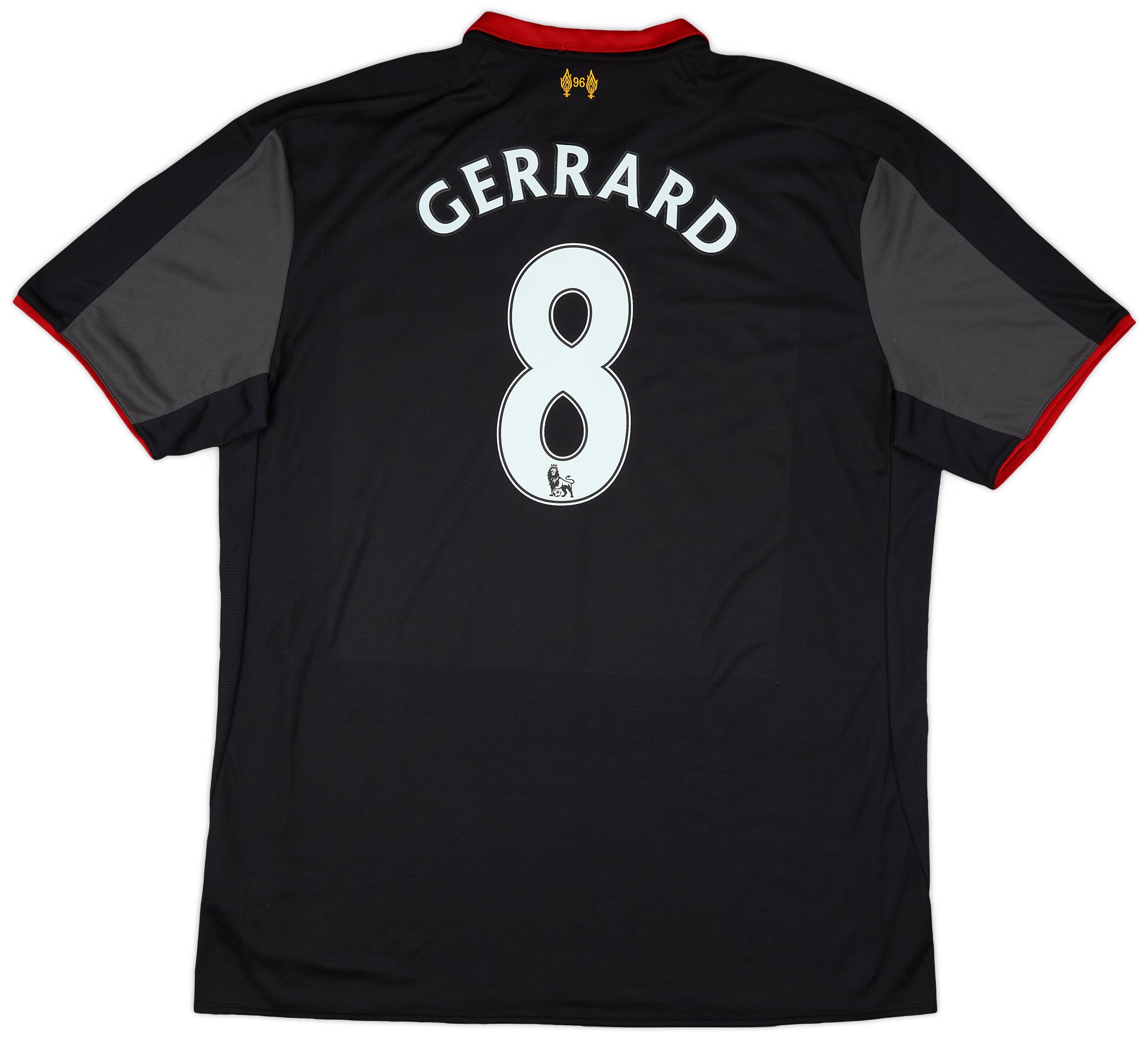 2014-15 Liverpool Third Shirt Gerrard #8 - 8/10 - (3XL)