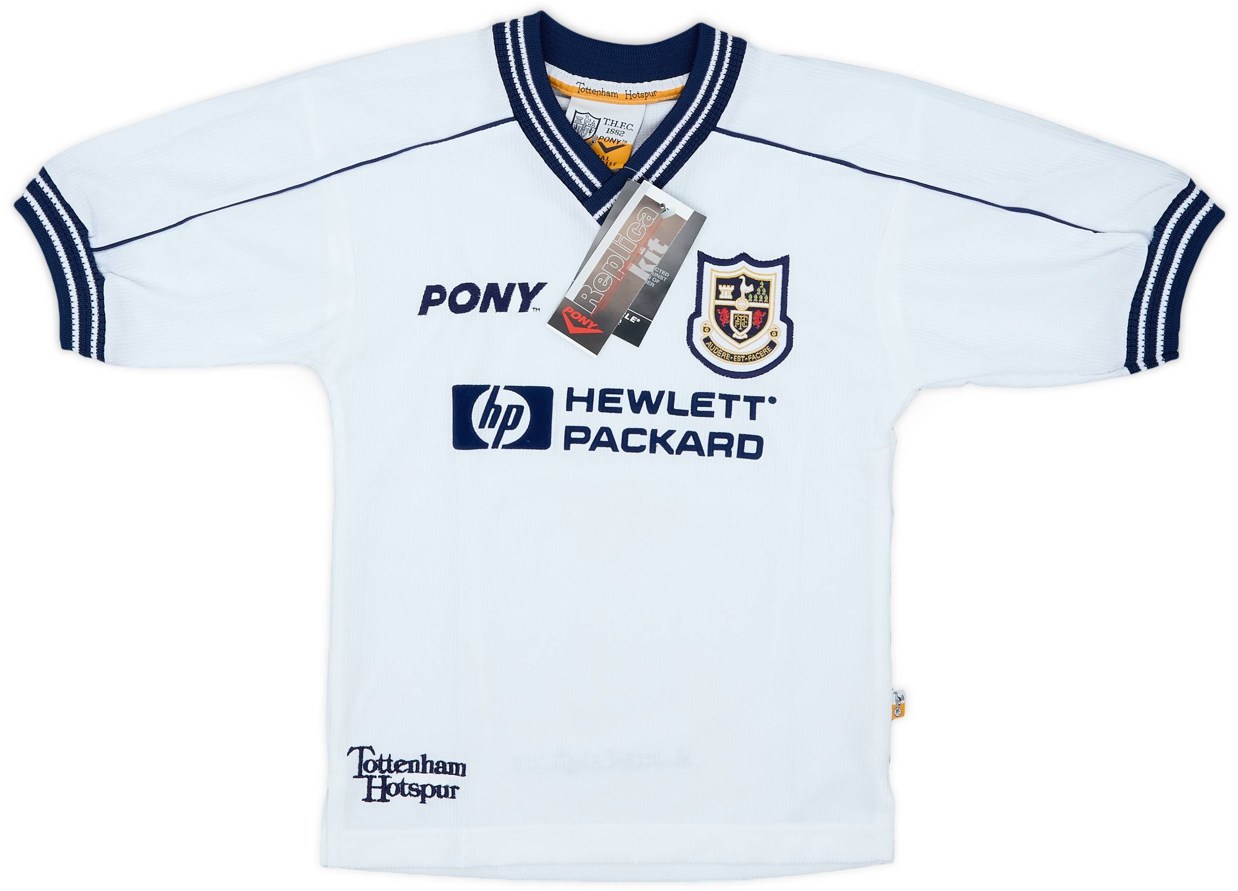 1997-99 Tottenham Home Shirt (M.Boys)