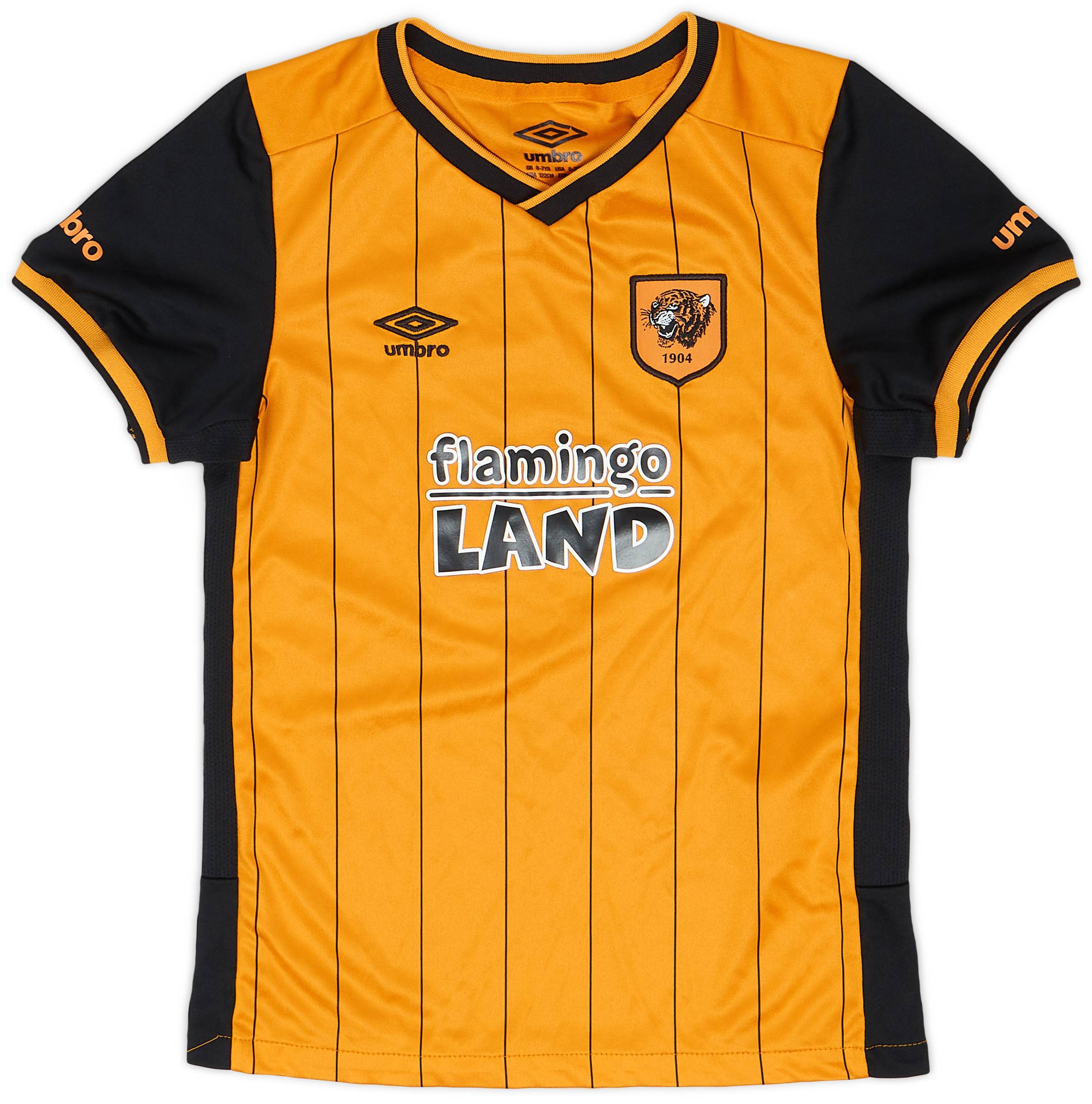 2015-16 Hull City Home Shirt - 9/10 - (6-7 Years)