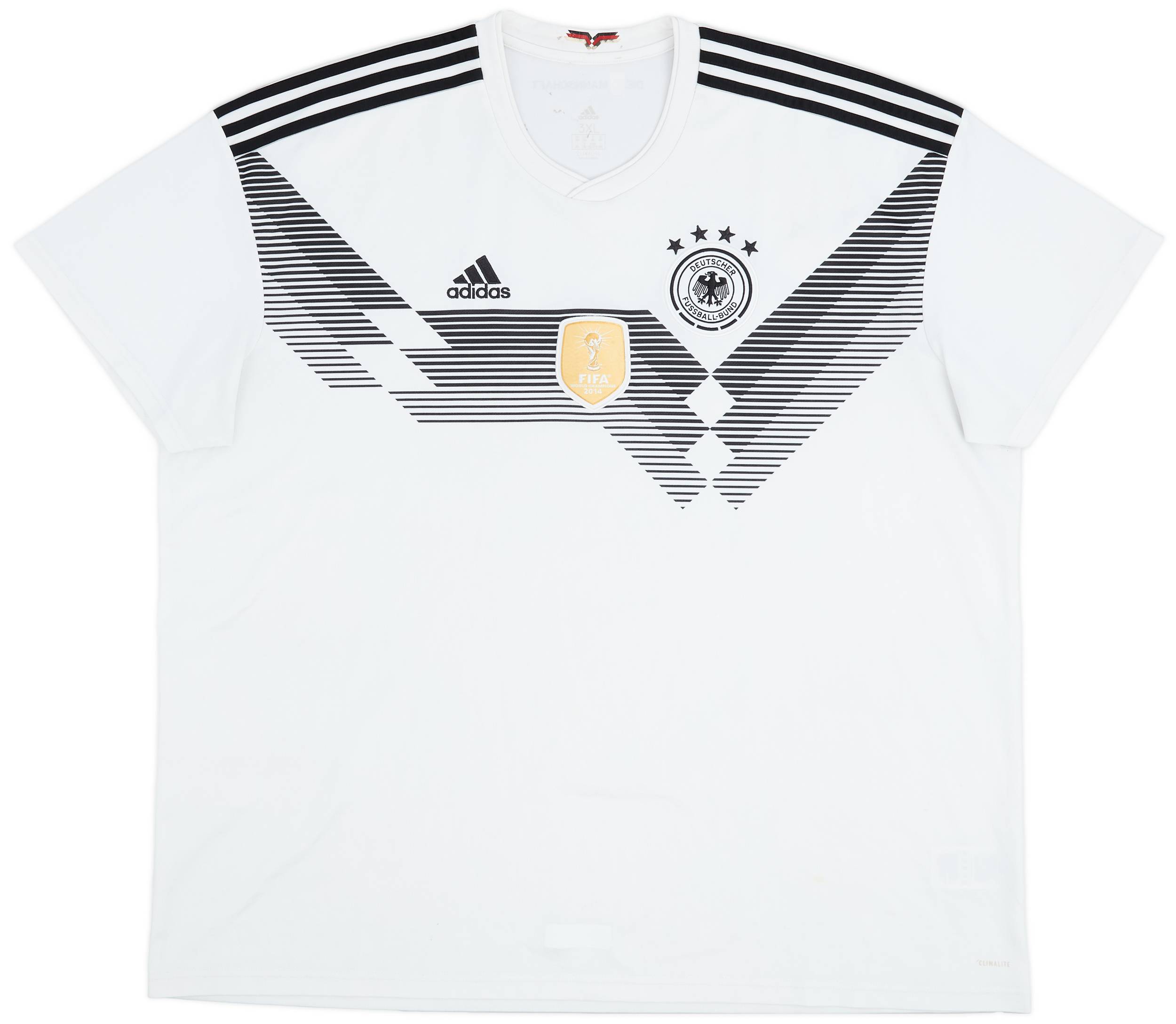 2018 19 Germany Home Shirt 7 10 3XL
