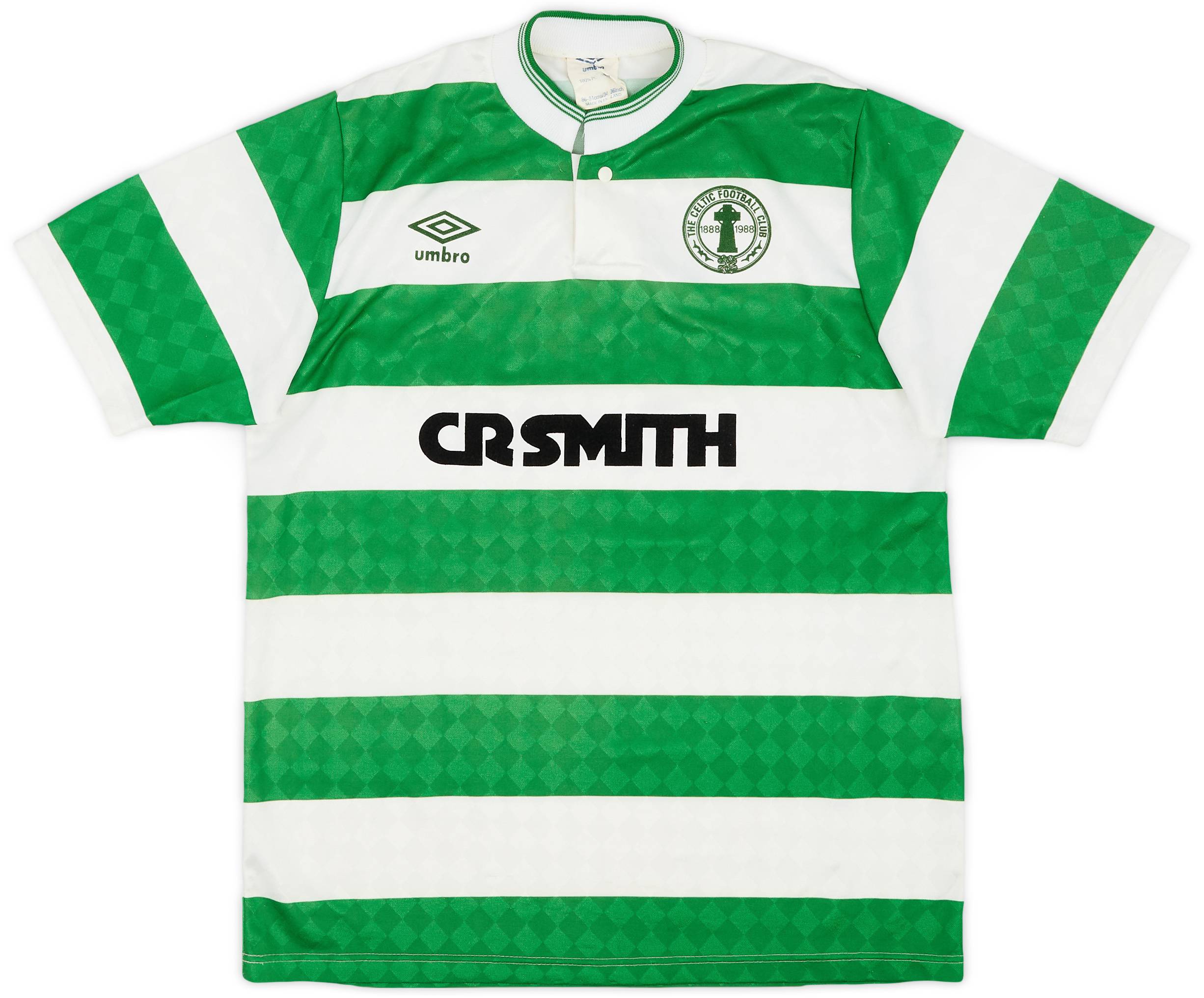 Scottish Cup Soccer Celtic 1988 Centenary Retro Football