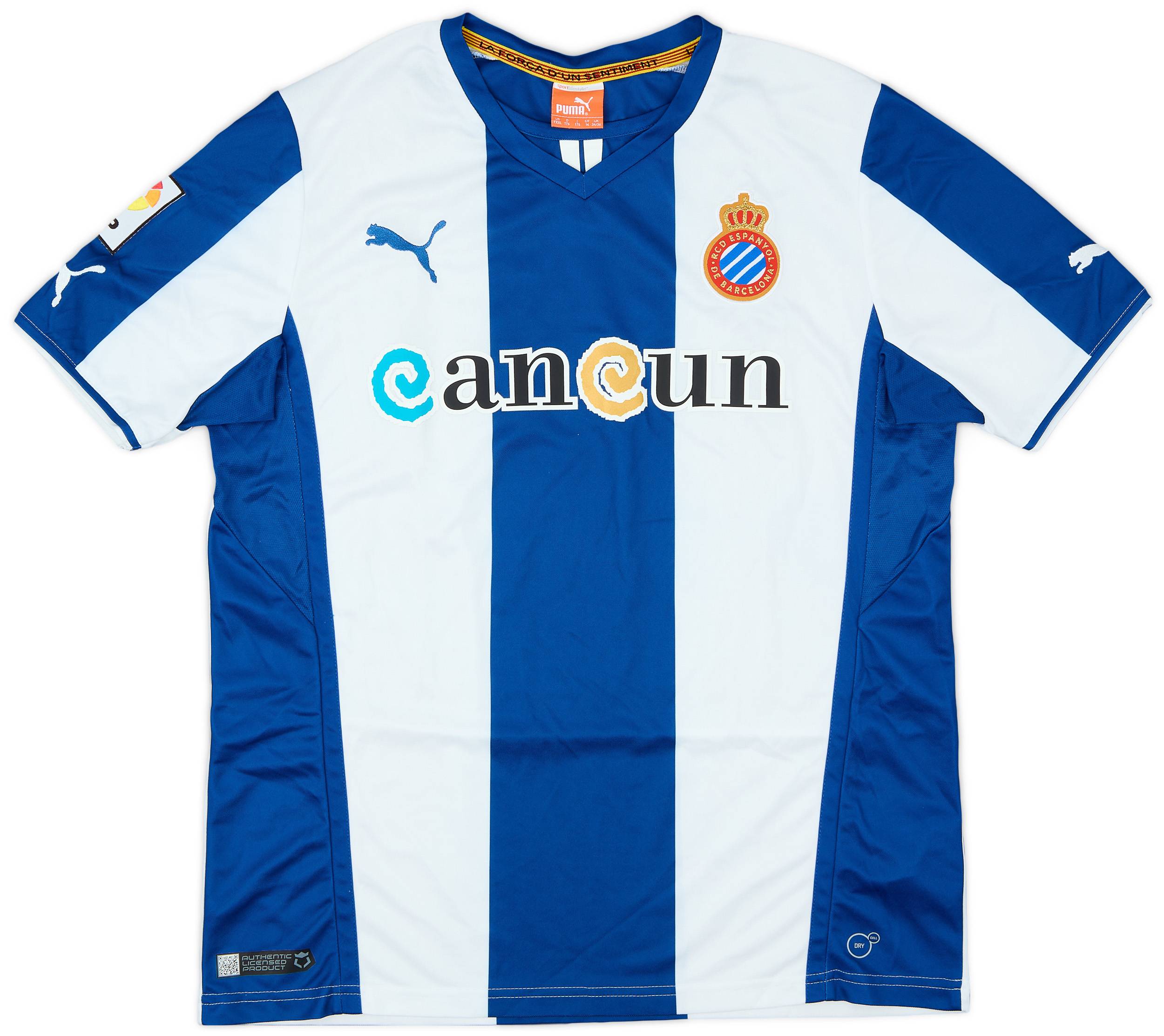 2013-14 Espanyol Home Shirt - 8/10 - (XXL.Boys)