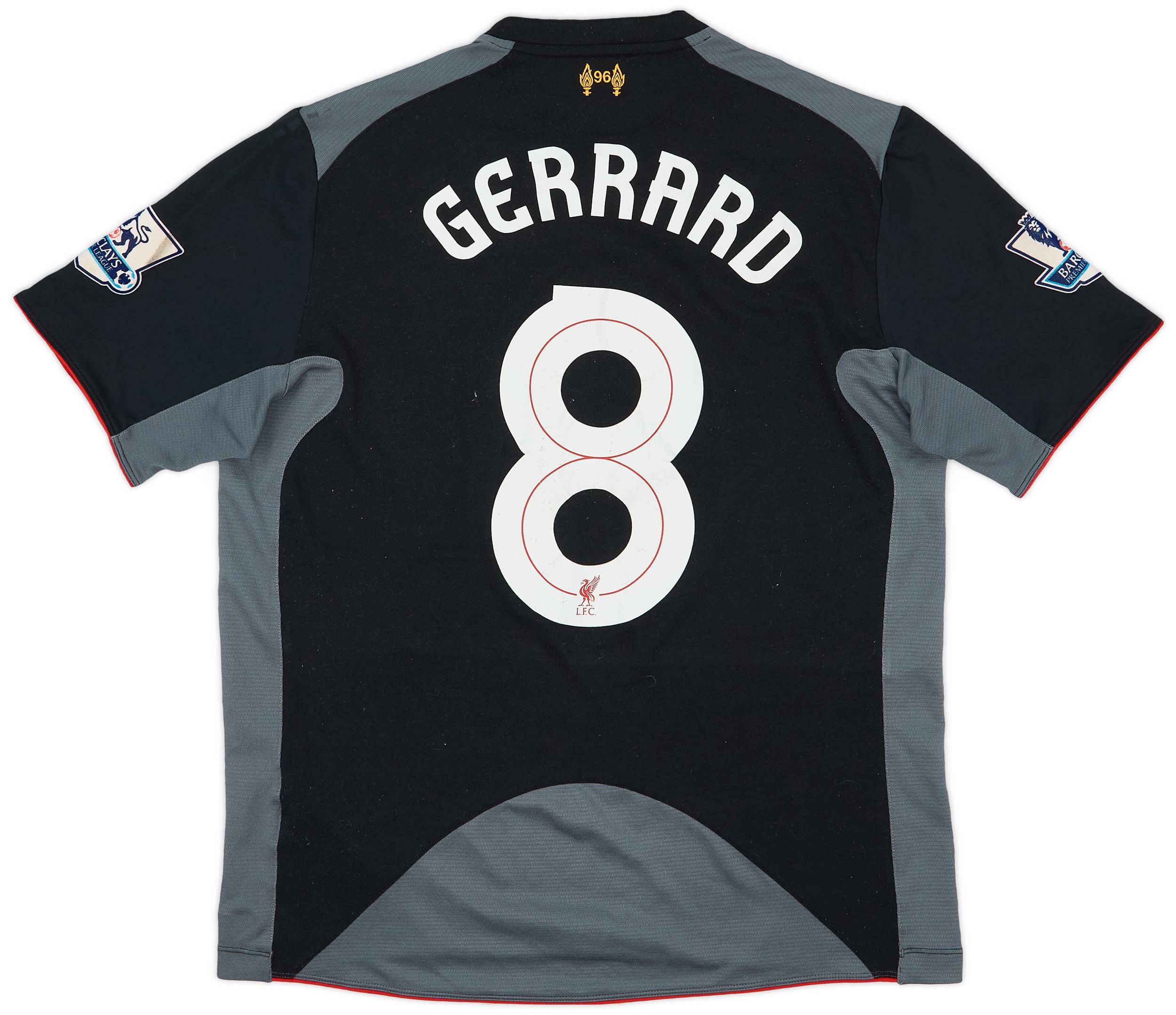 リヴァプール12-13アウェイ　ユニフォームGERRARD 8 リヴァプール12-13アウェイユニフォームGERRARD 8