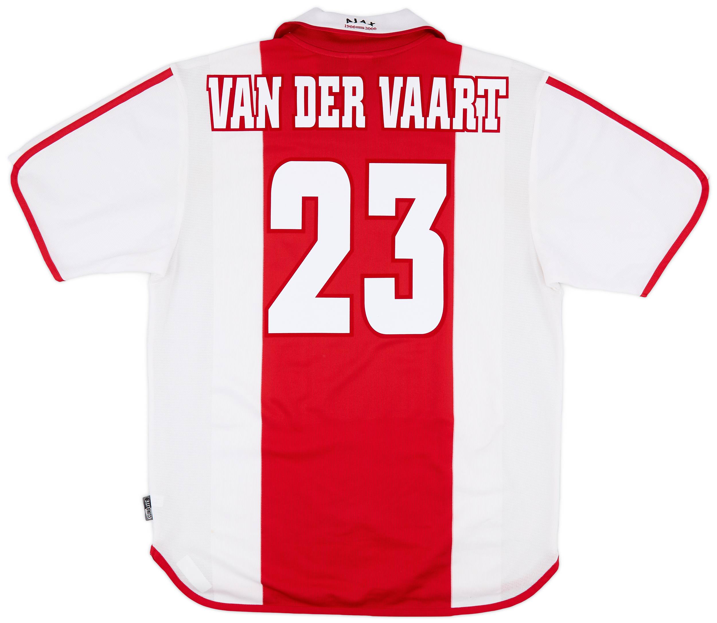 2000-01 Ajax Centenary Home Shirt Van Der Vaart #23 - 7/10 - (L)