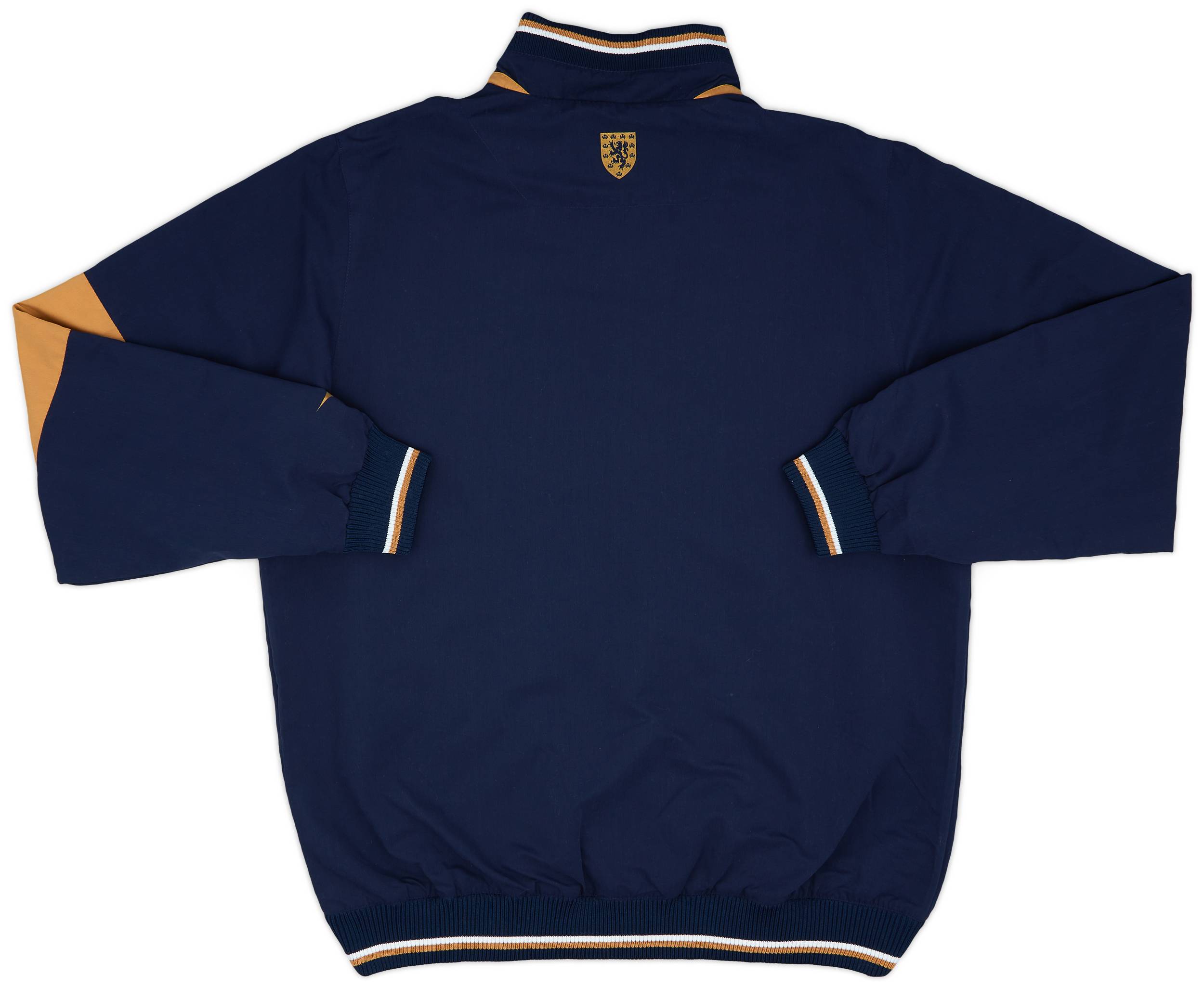 2005-06 Scotland Diadora 1/4 Zip Drill Top - 9/10 - (XL)