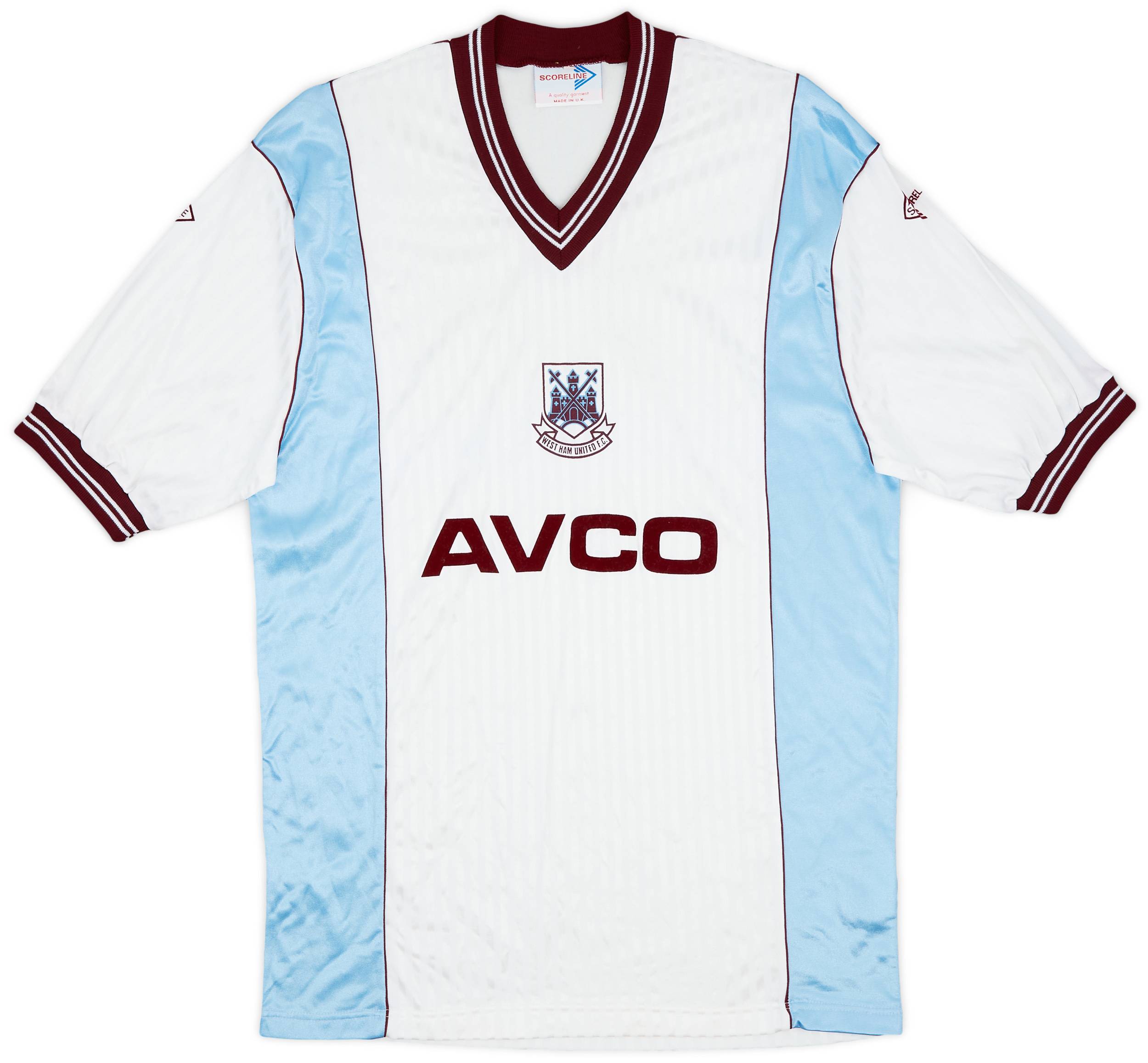 1987-89 West Ham Away Shirt - 10/10 - (M)
